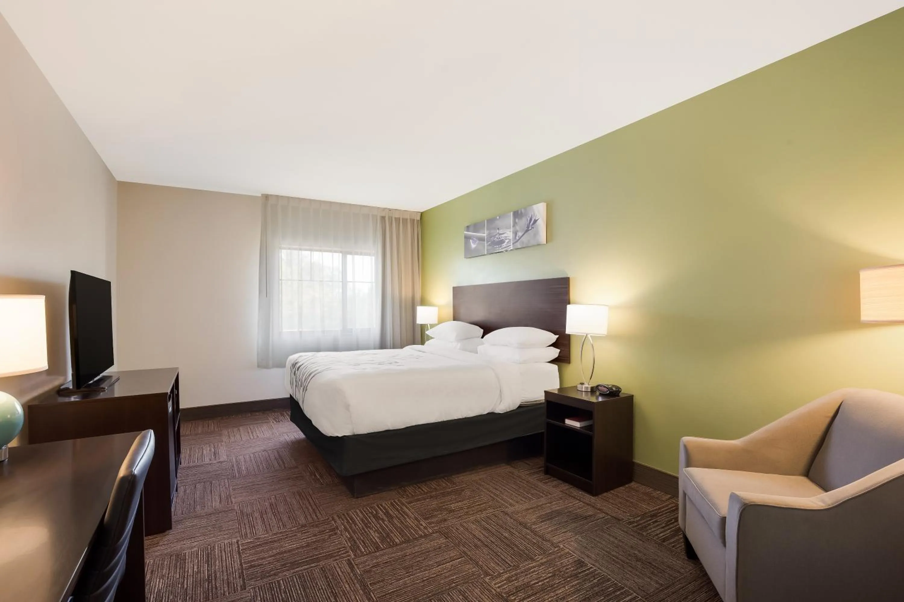 Bedroom, Bed in Sleep Inn & Suites North Mobile Saraland