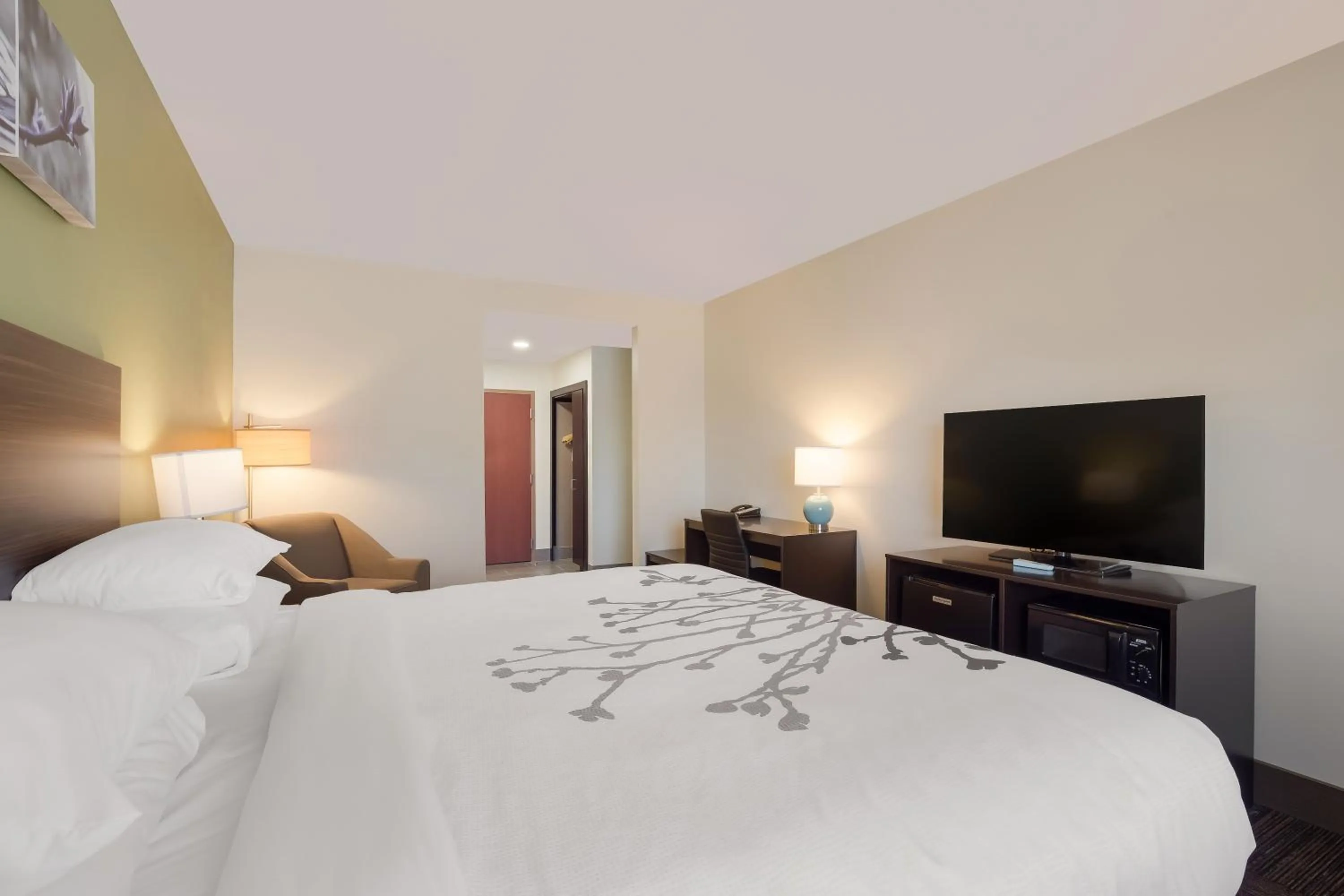 Bedroom, Bed in Sleep Inn & Suites North Mobile Saraland