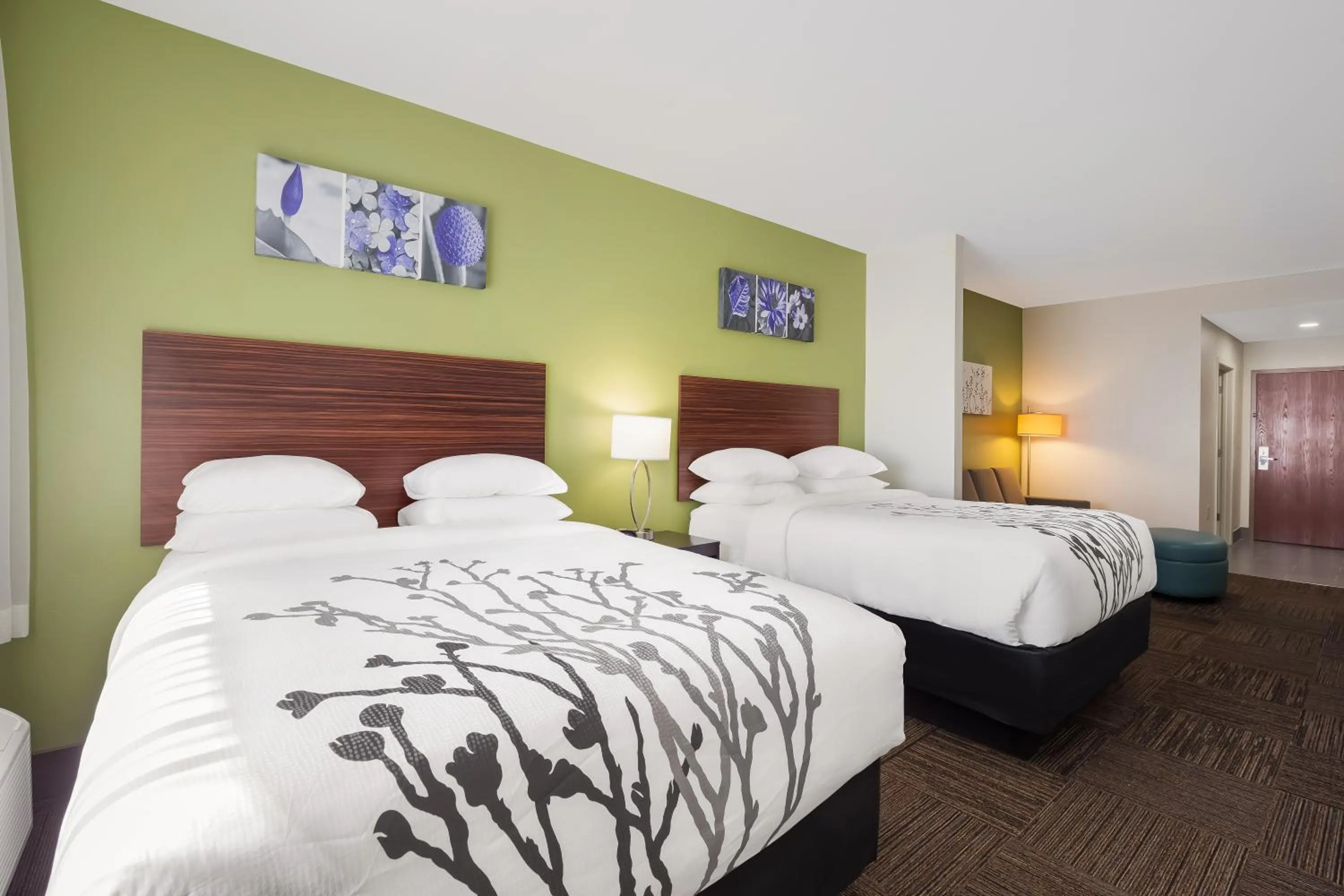 Bedroom, Bed in Sleep Inn & Suites North Mobile Saraland