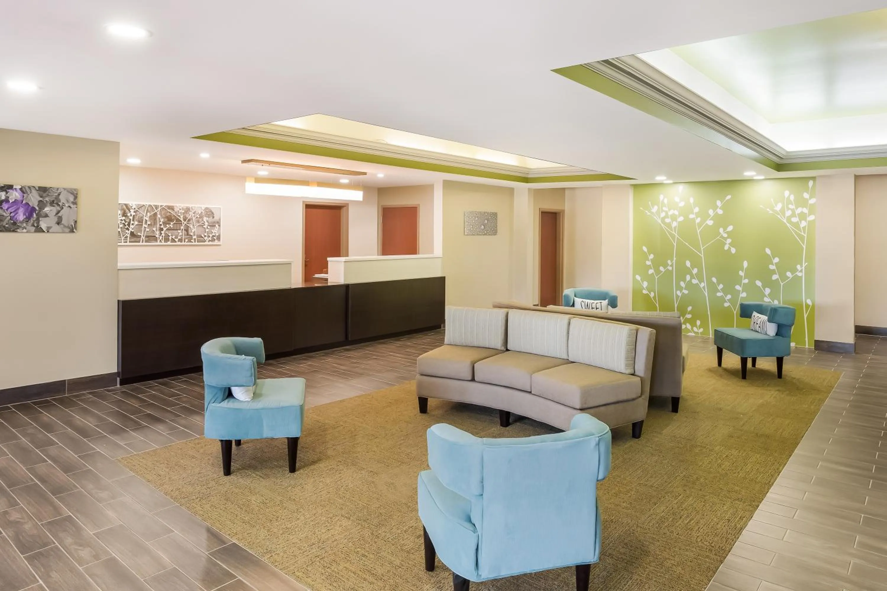 Lobby or reception in Sleep Inn & Suites North Mobile Saraland