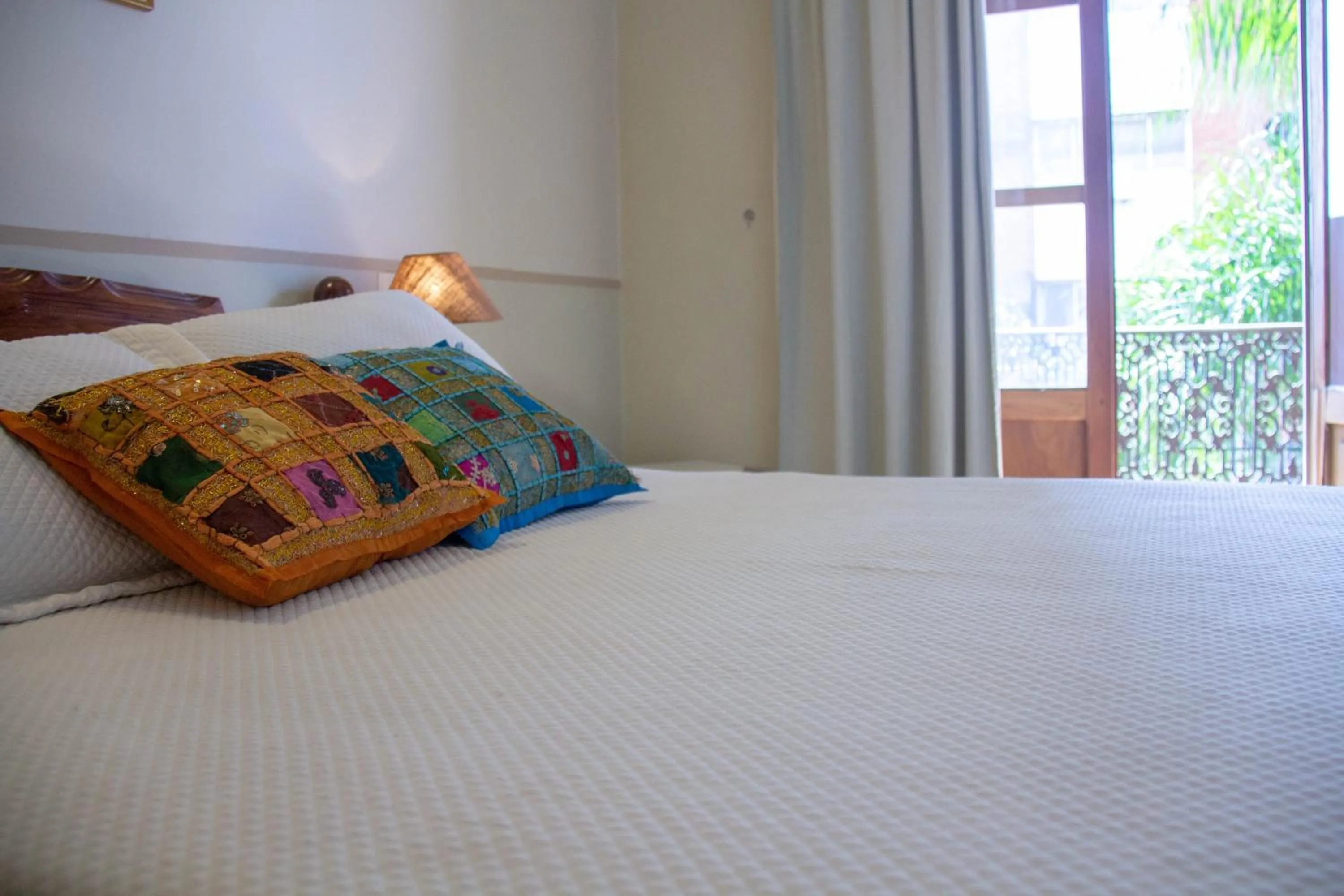 Balcony/Terrace, Bed in Asuncion Palace