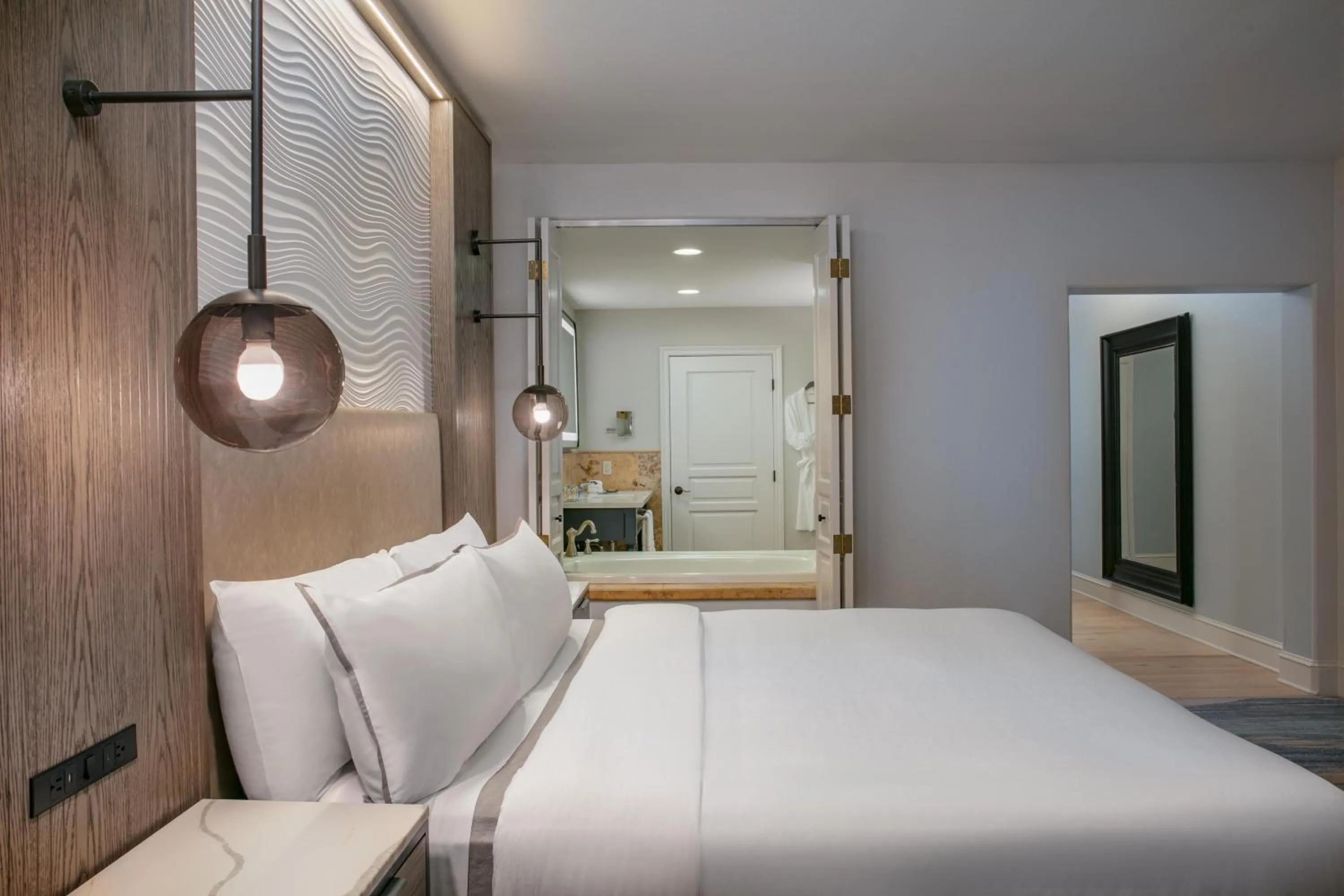 Bed in The Westin Sacramento Riverfront Hotel & Spa