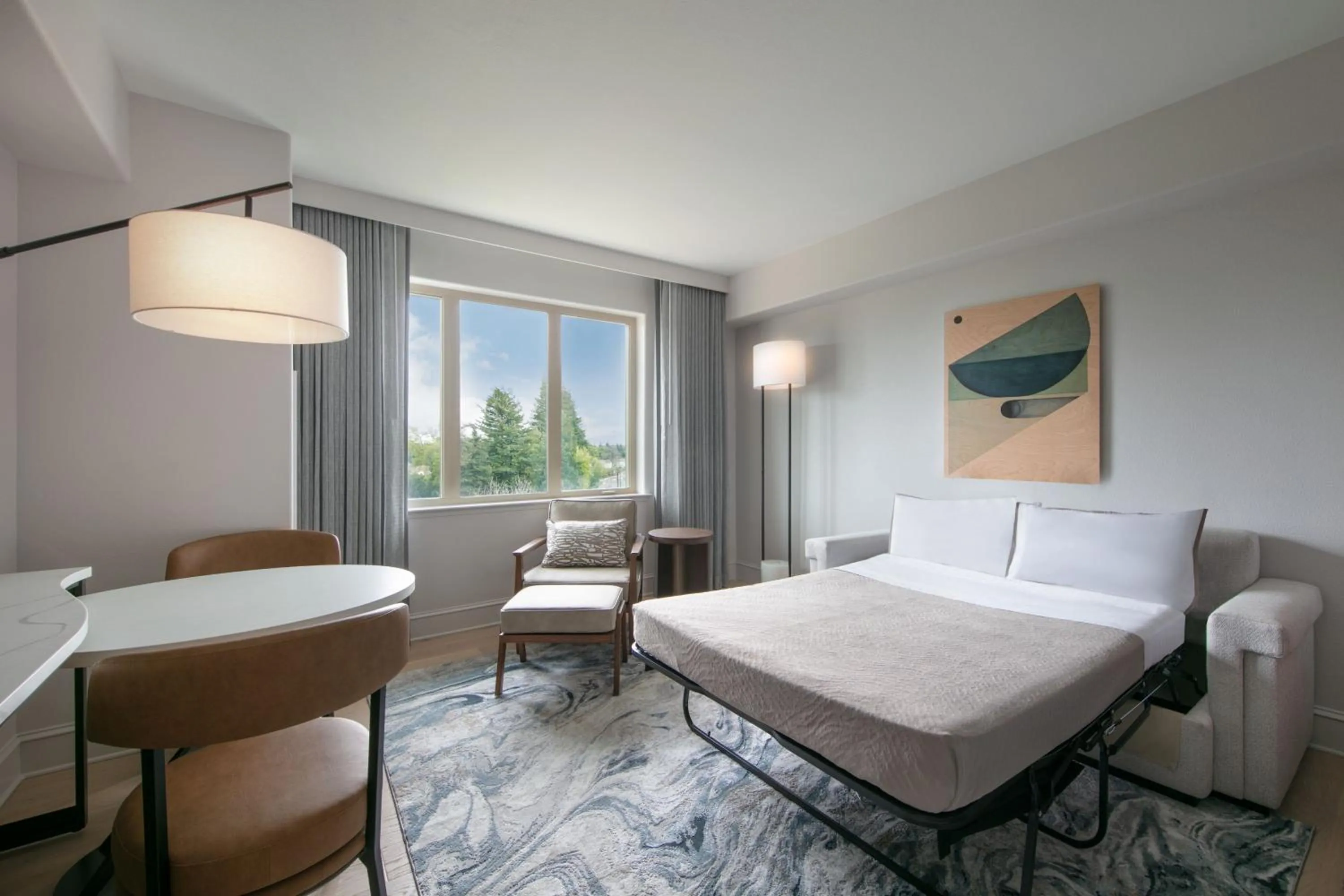 Photo of the whole room, Bed in The Westin Sacramento Riverfront Hotel & Spa