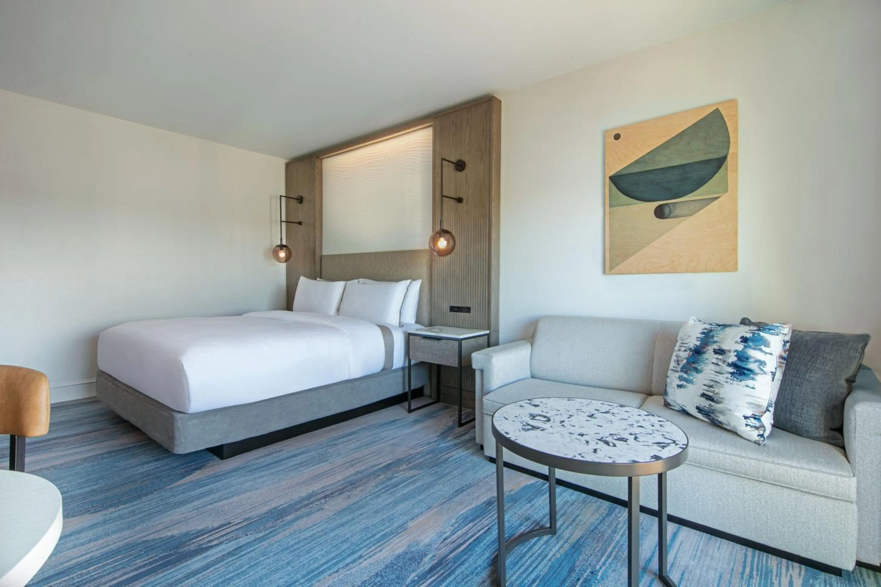 Photo of the whole room, Bed in The Westin Sacramento Riverfront Hotel & Spa