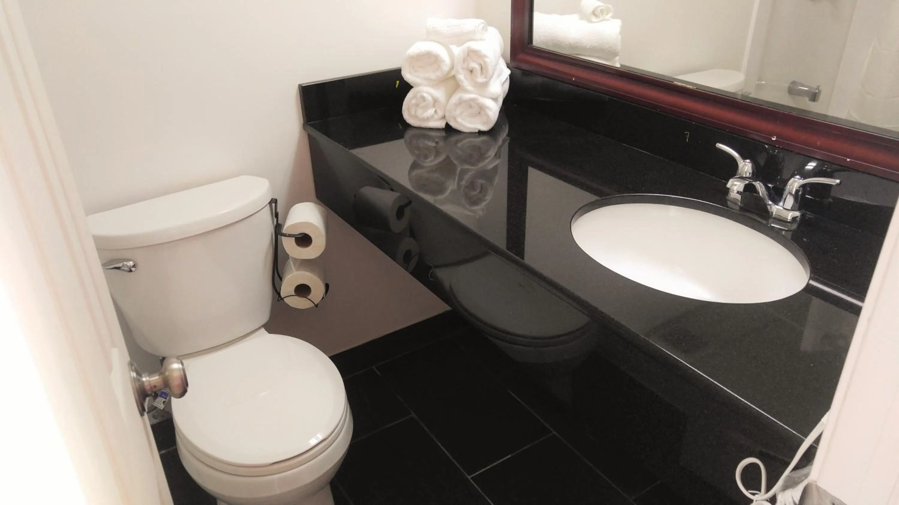 Bathroom in Motel 6-Tinton Falls, NJ