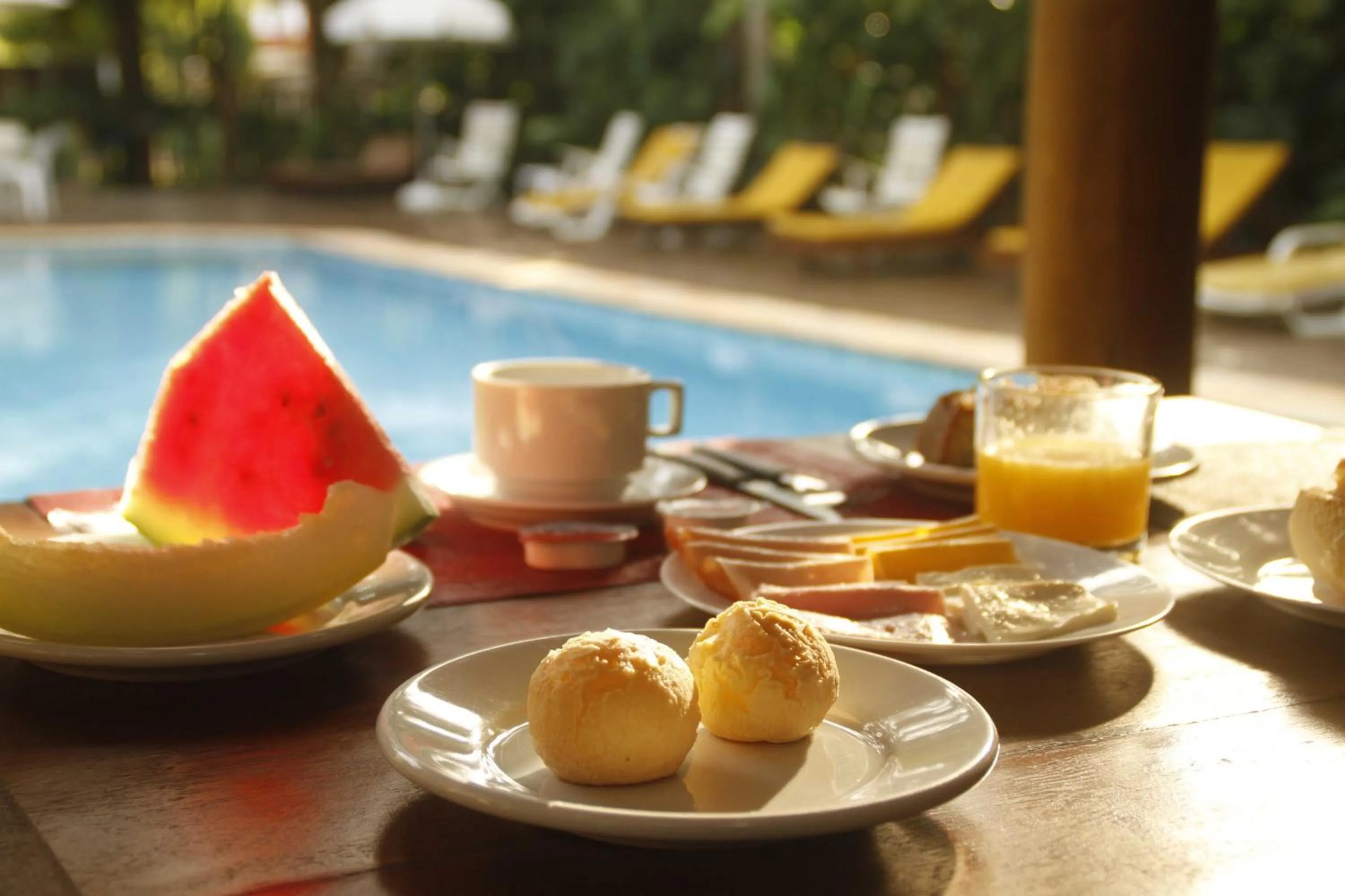 Breakfast in Hotel Pousada Katmandu