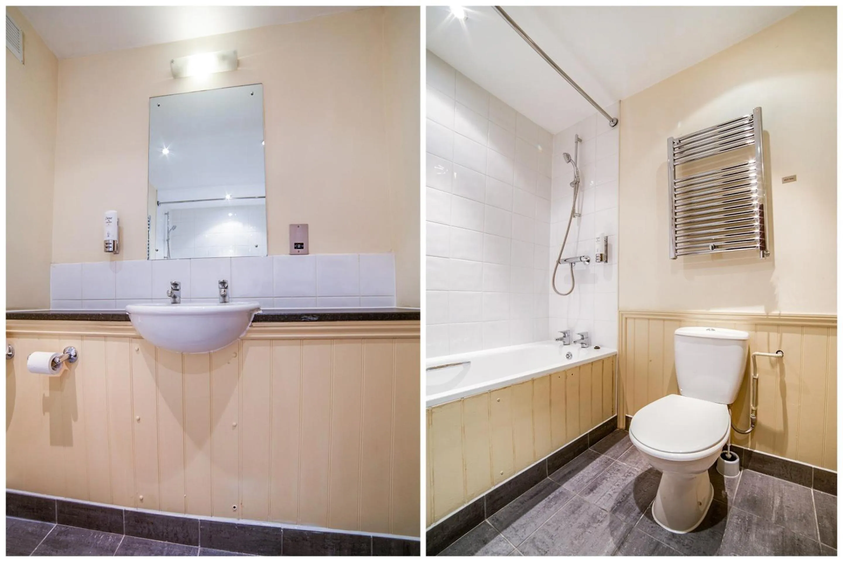 Bathroom in The Bridge House Hotel