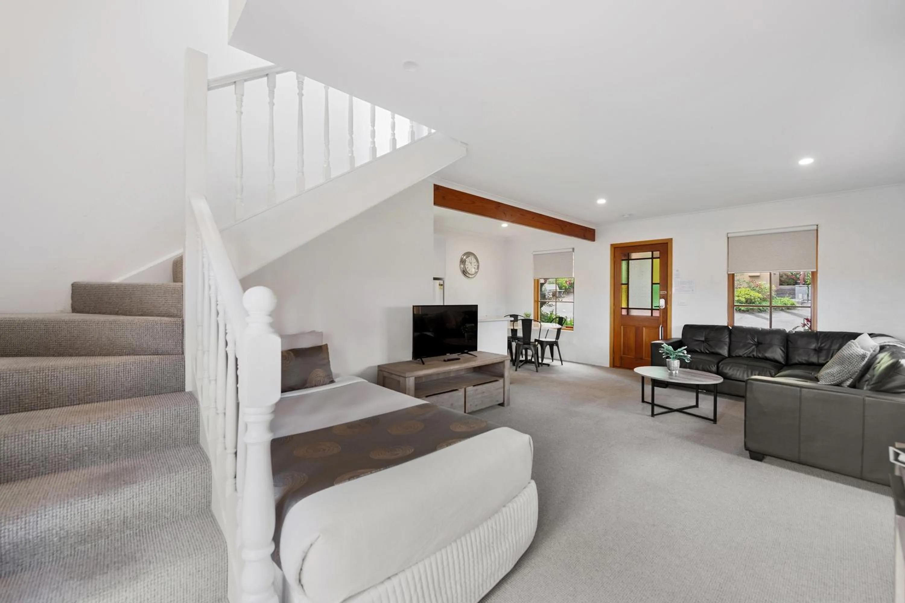 Living room in Hideaway on George