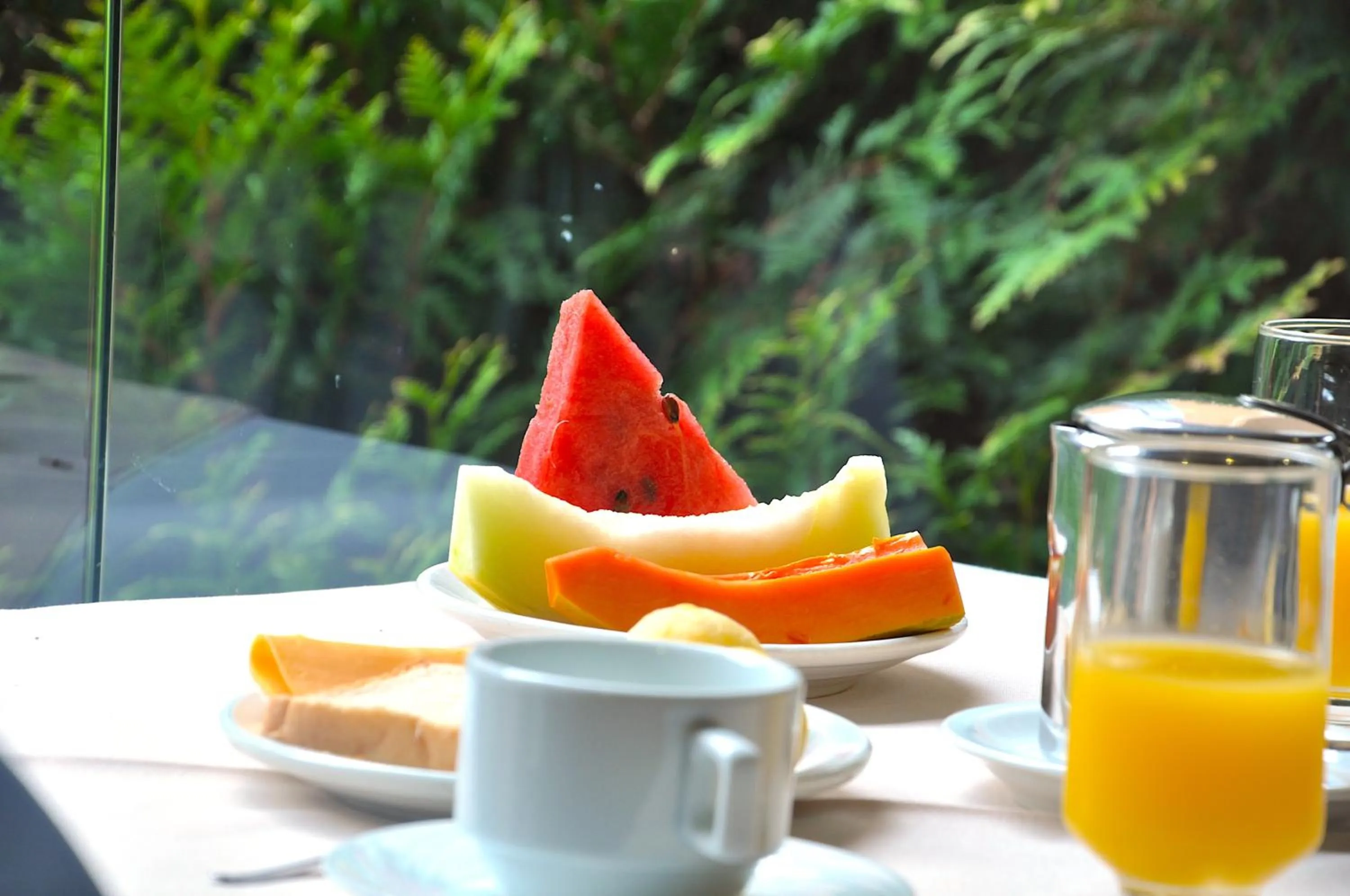Breakfast in Hotel Platanus