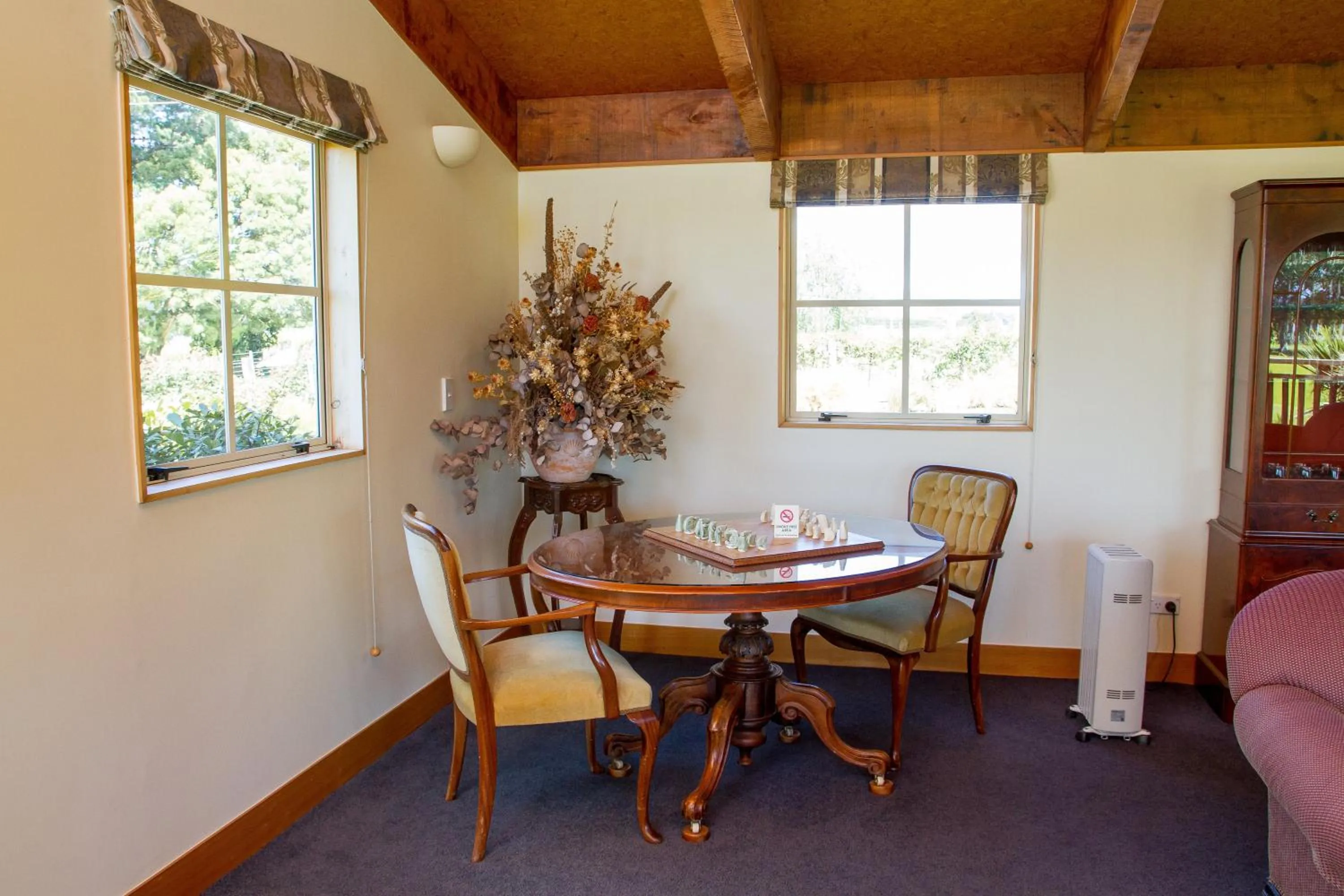 Seating area in Margrain Vineyard Villas