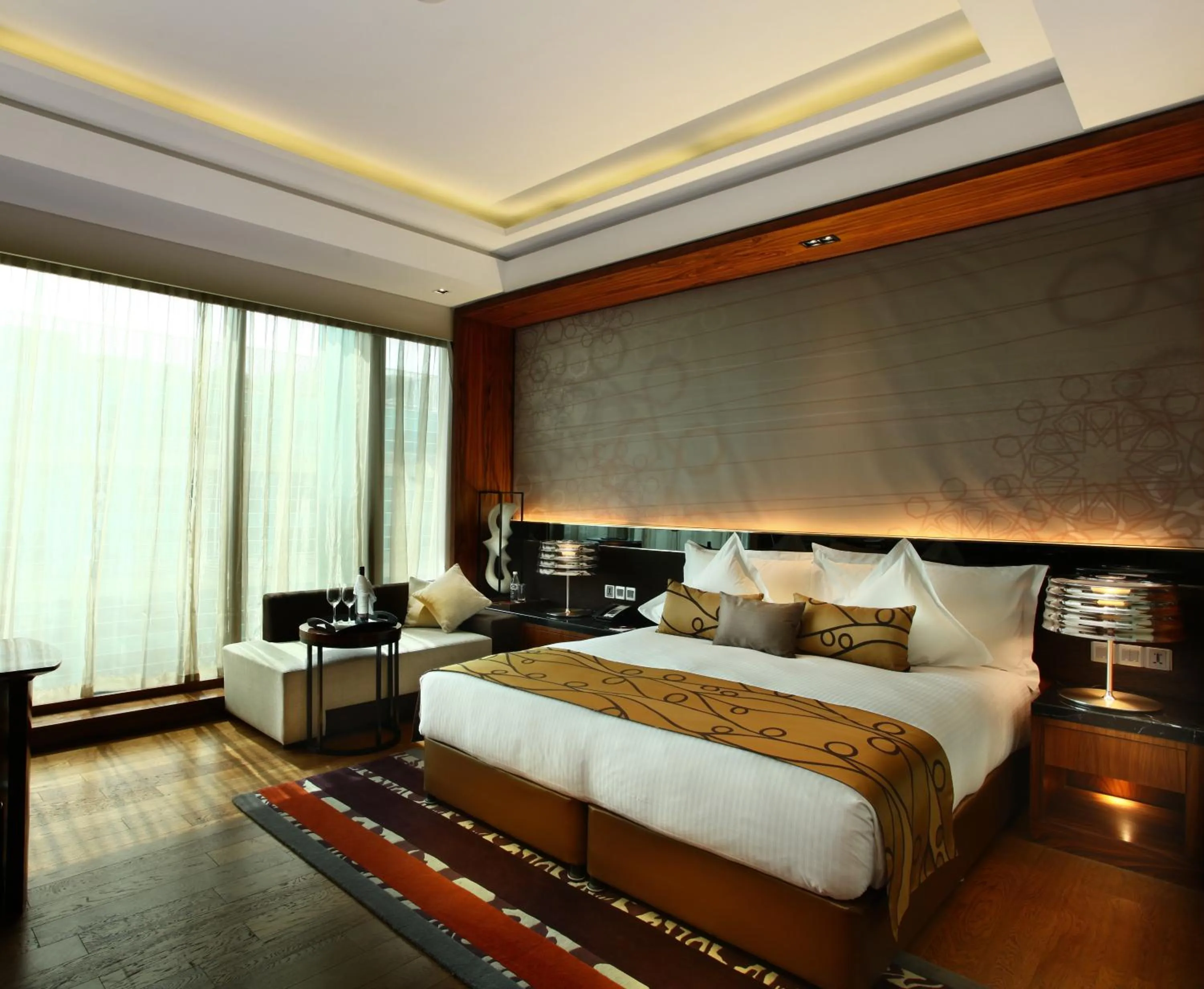 Bed in Crowne Plaza New Delhi Rohini by IHG