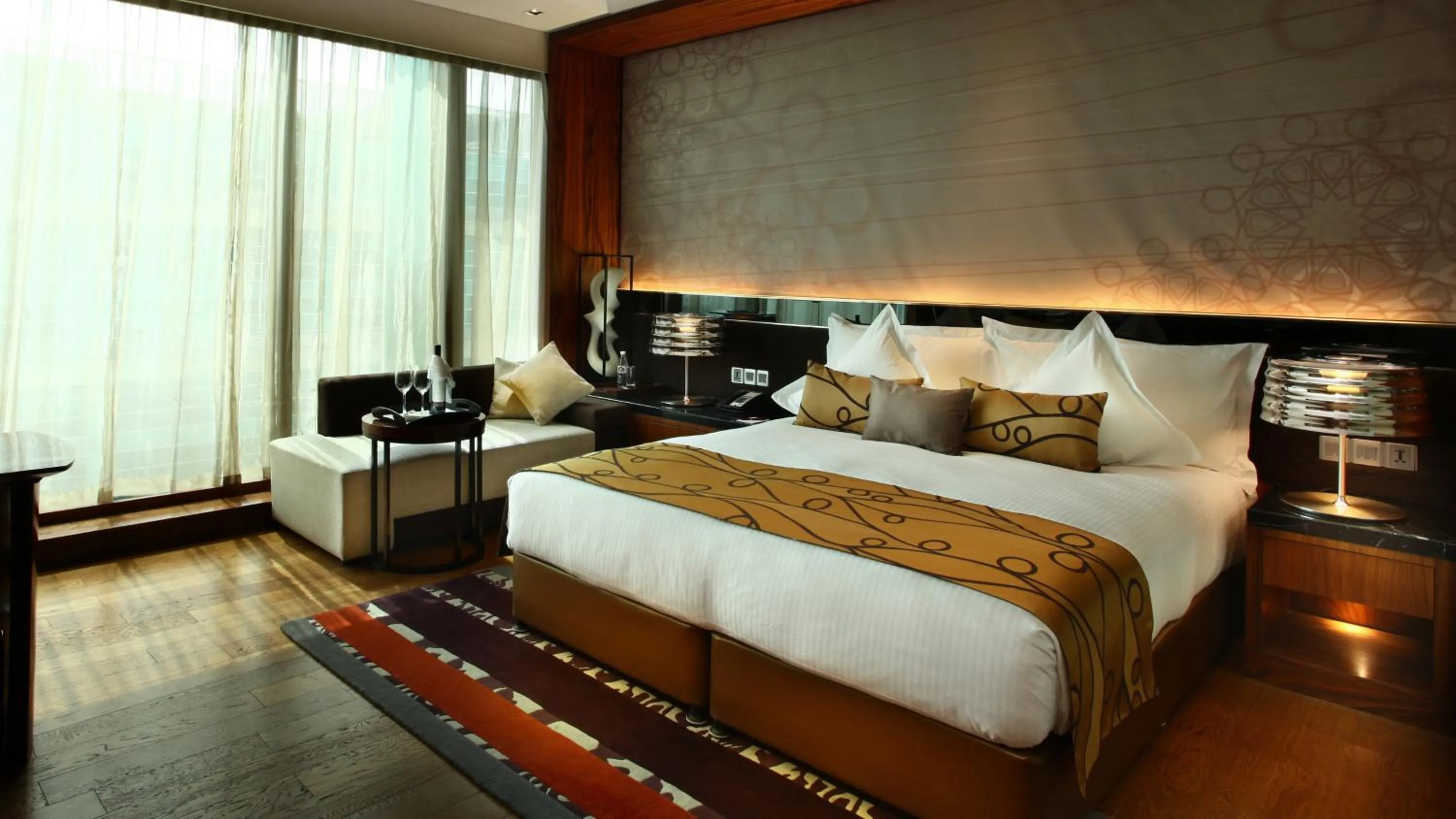 Photo of the whole room, Bed in Crowne Plaza New Delhi Rohini by IHG