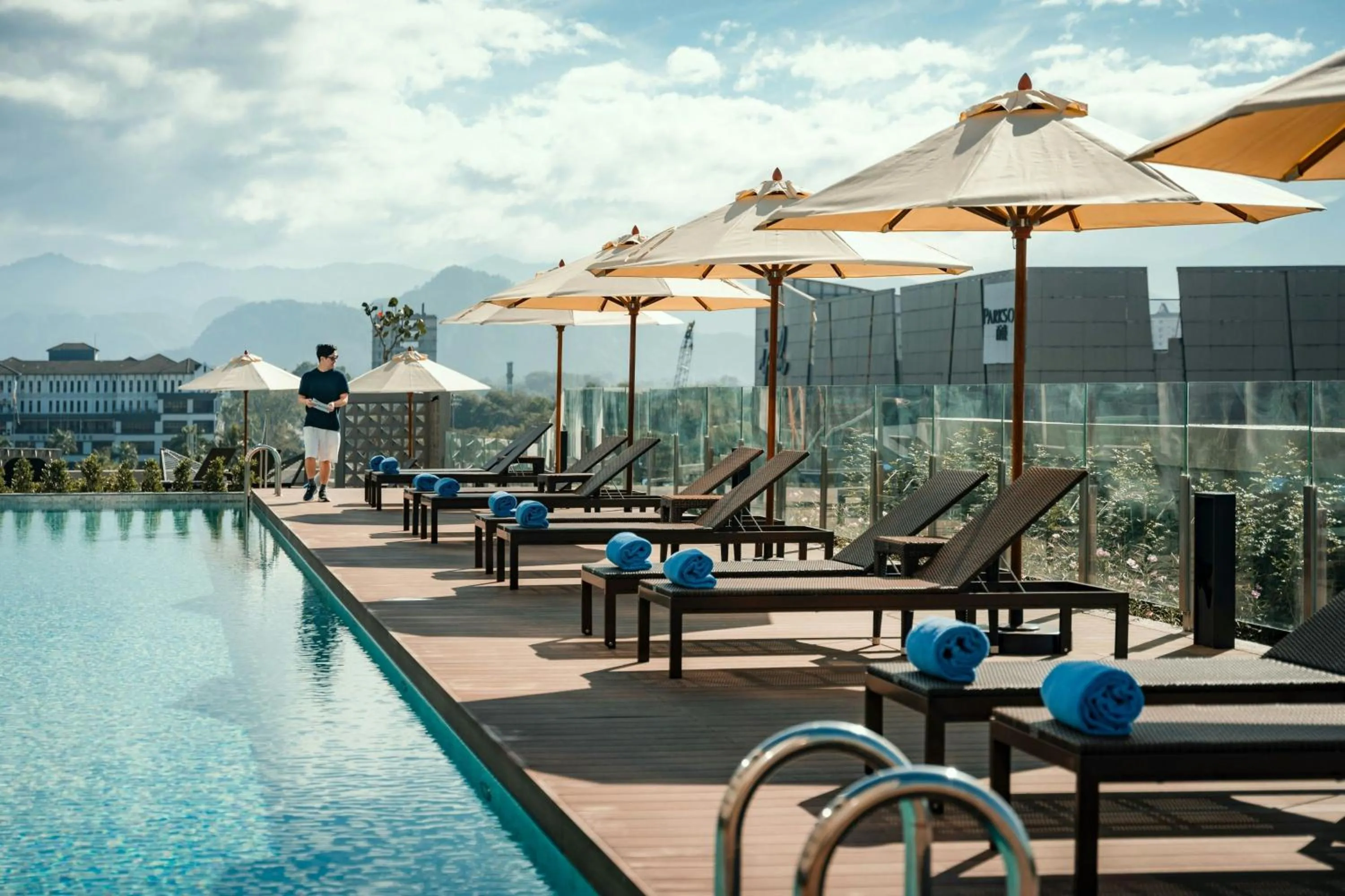 Swimming pool in AC Hotel by Marriott Ipoh