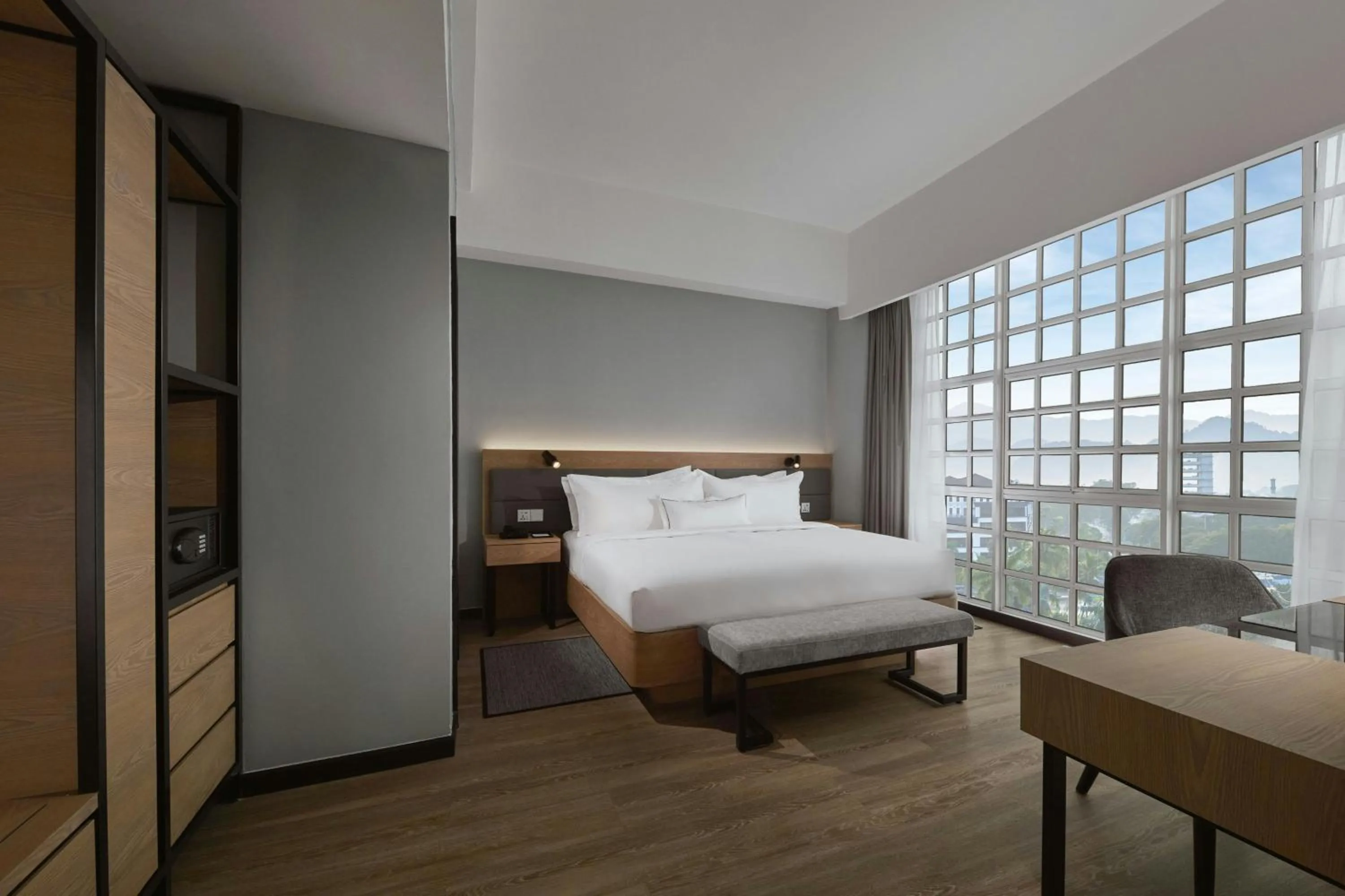 Bedroom, Bed in AC Hotel by Marriott Ipoh
