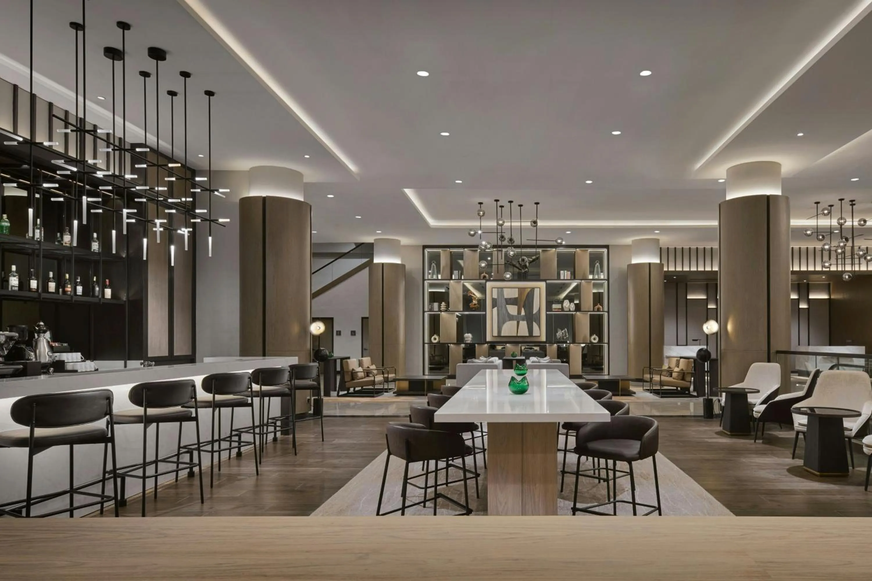 Lounge or bar in AC Hotel by Marriott Ipoh