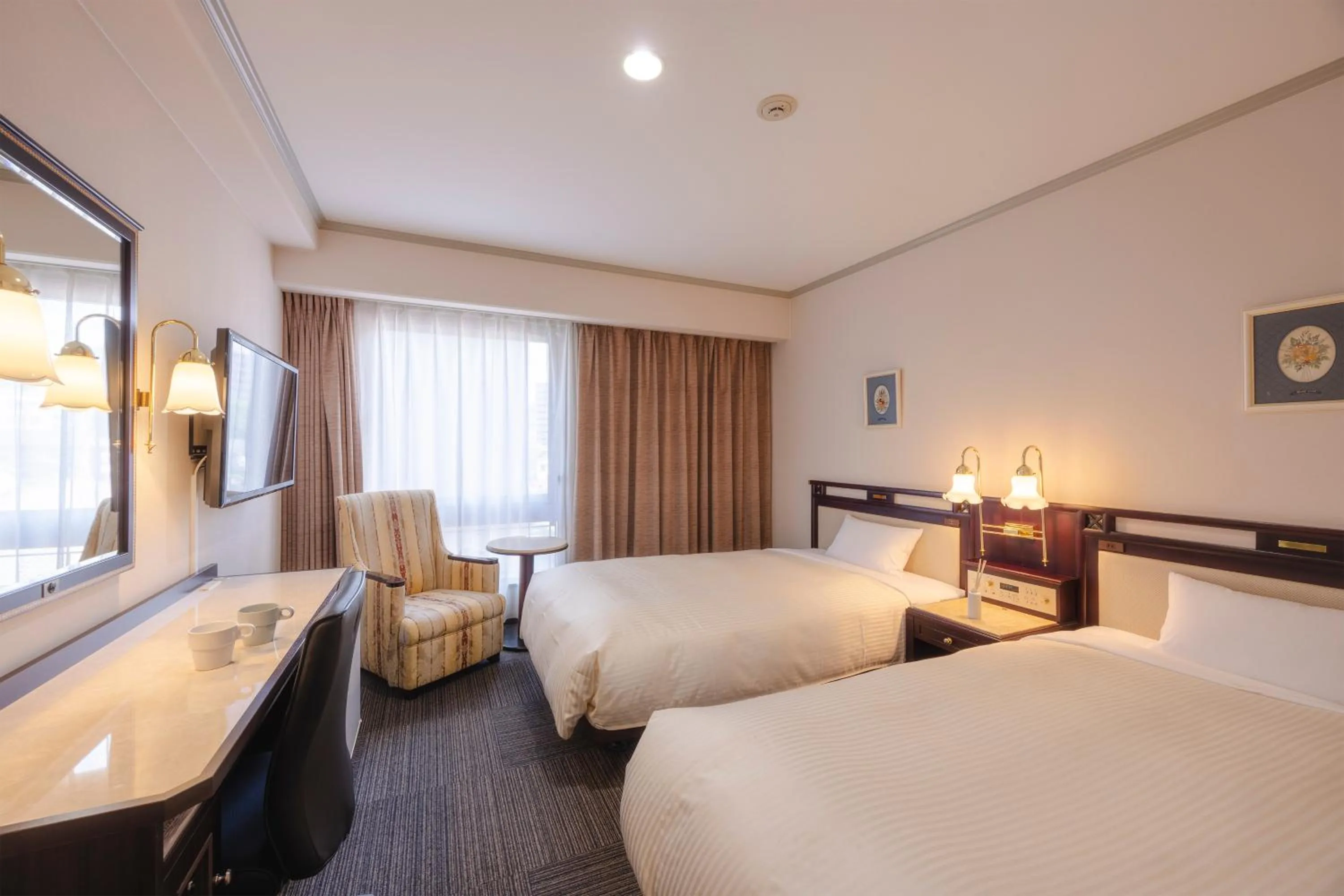 Bedroom, Bed in Sasebo Washington Hotel