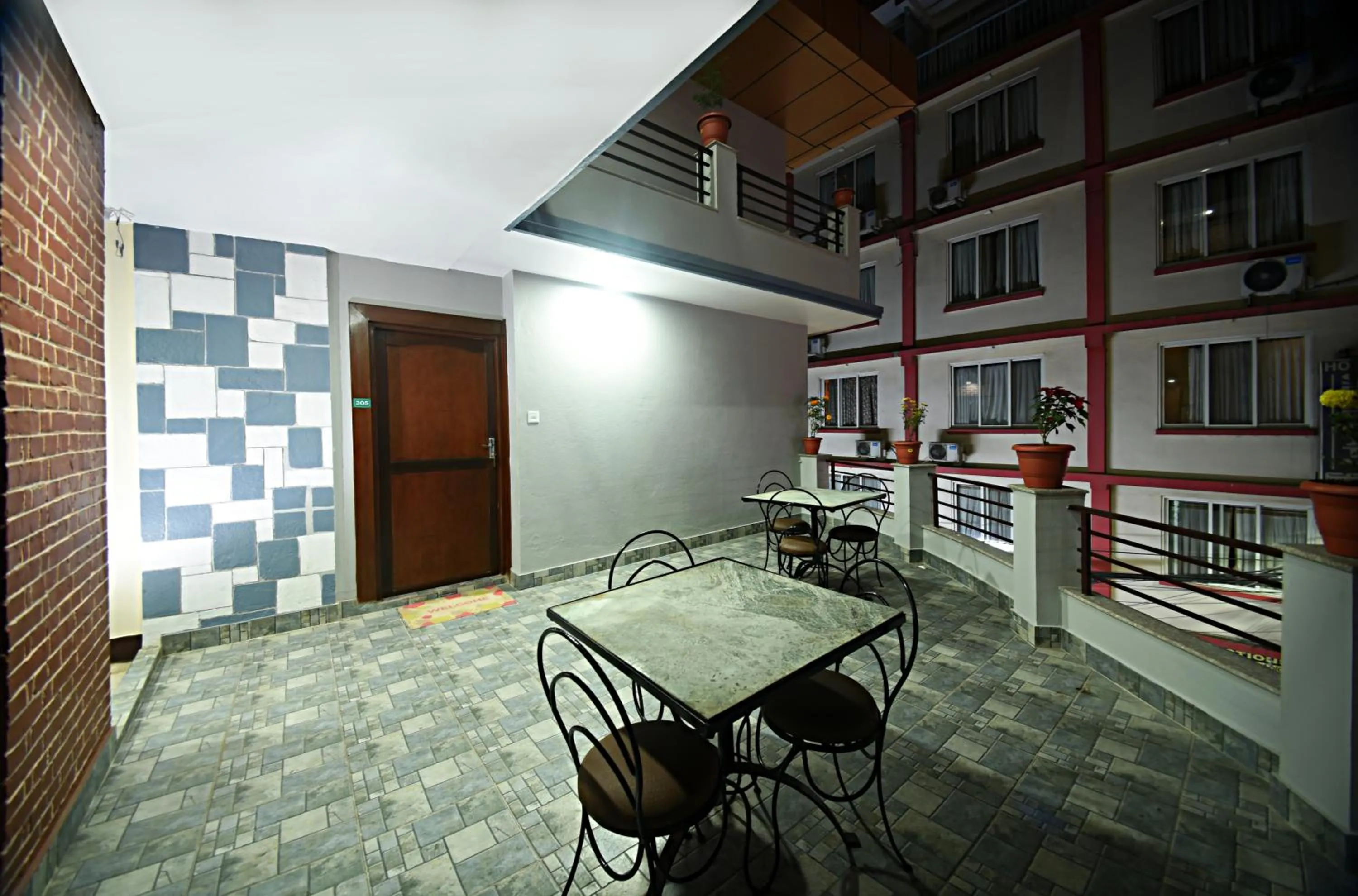 Balcony/Terrace in Karma Hotel Nepal