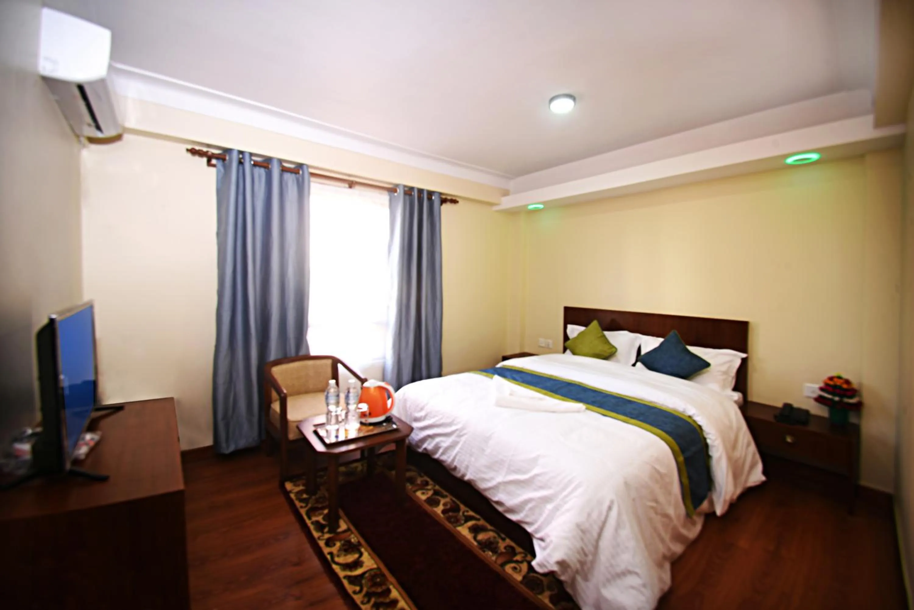 Bedroom, Bed in Karma Hotel Nepal