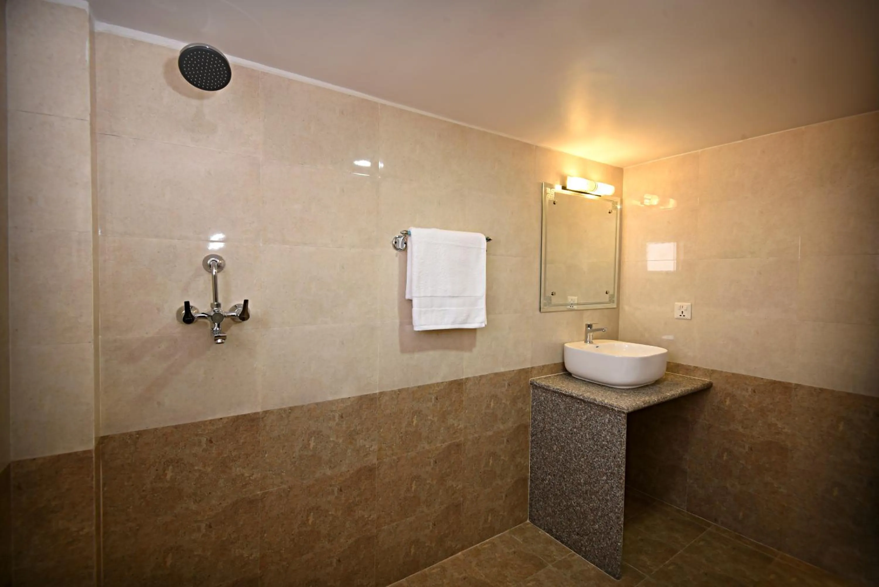 Bathroom in Karma Hotel Nepal