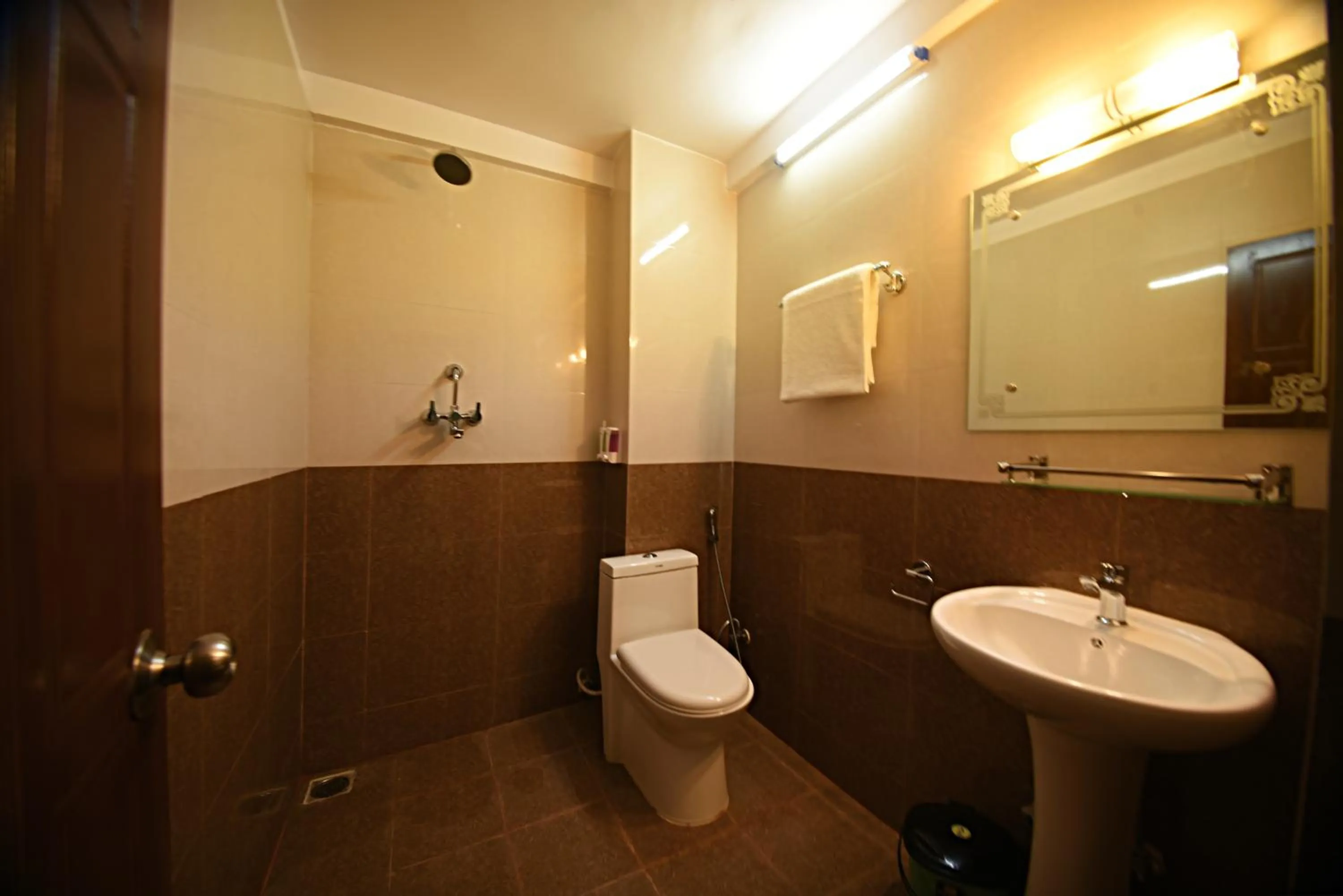 Bathroom in Karma Hotel Nepal