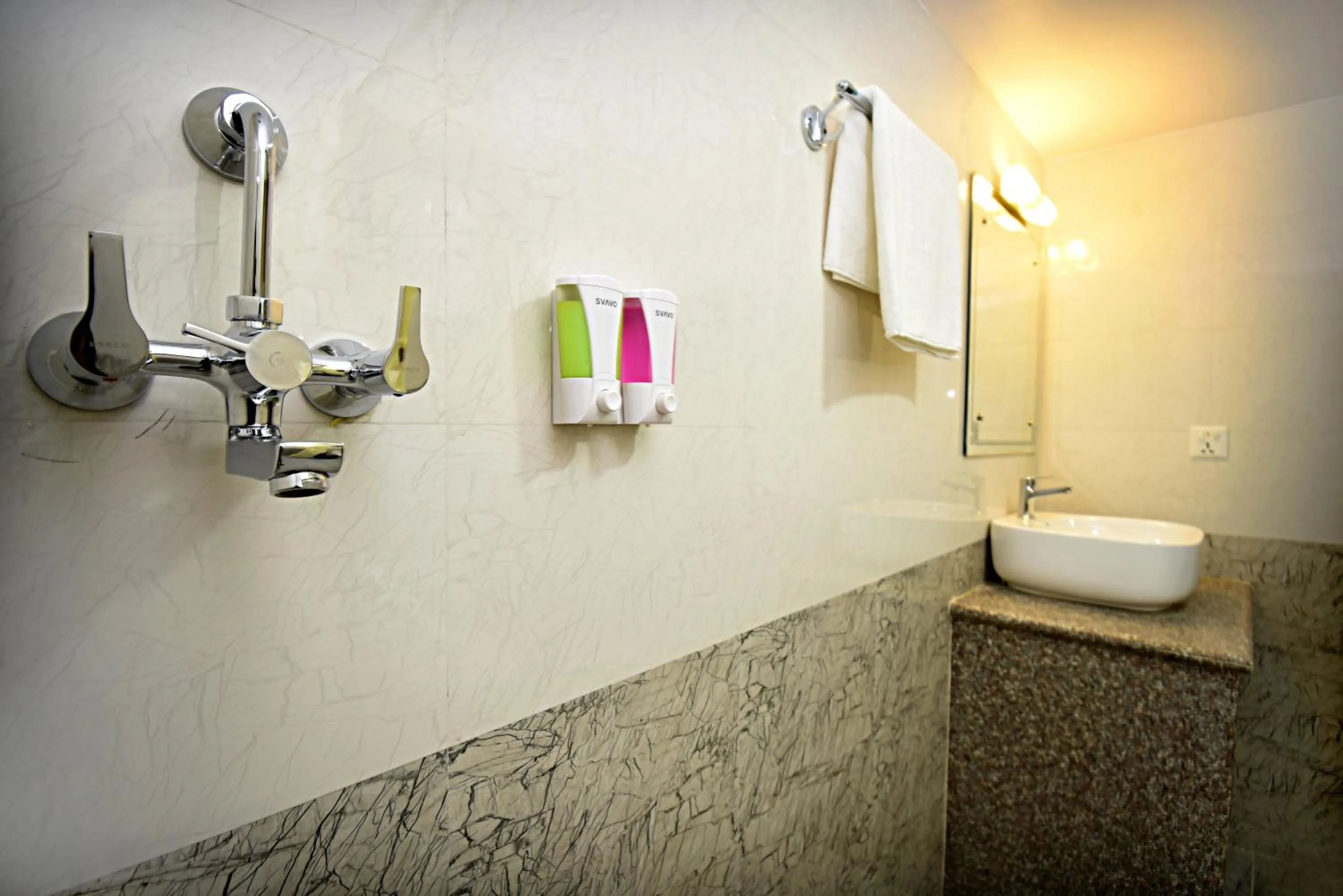 Bathroom in Karma Hotel Nepal