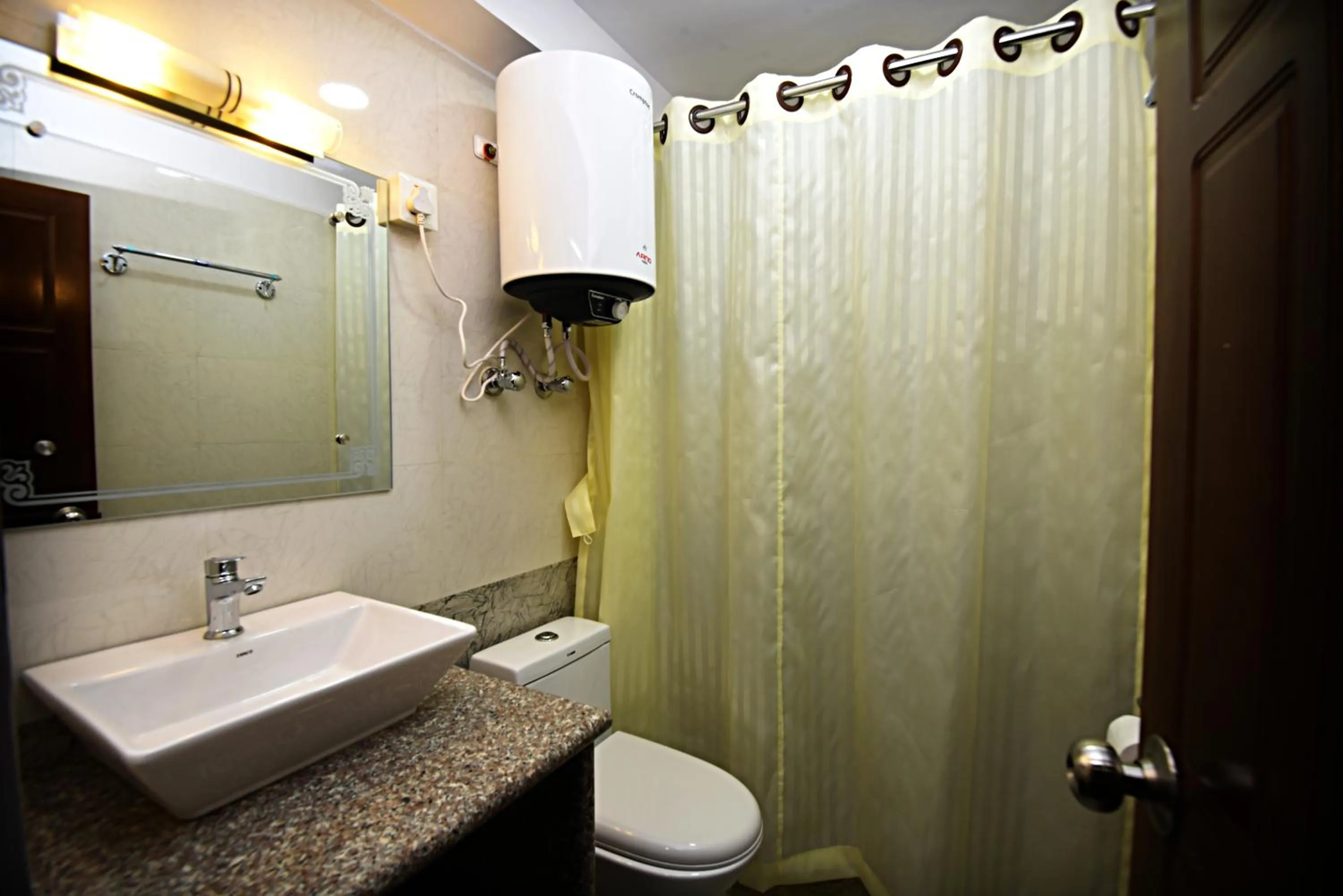 Bathroom in Karma Hotel Nepal