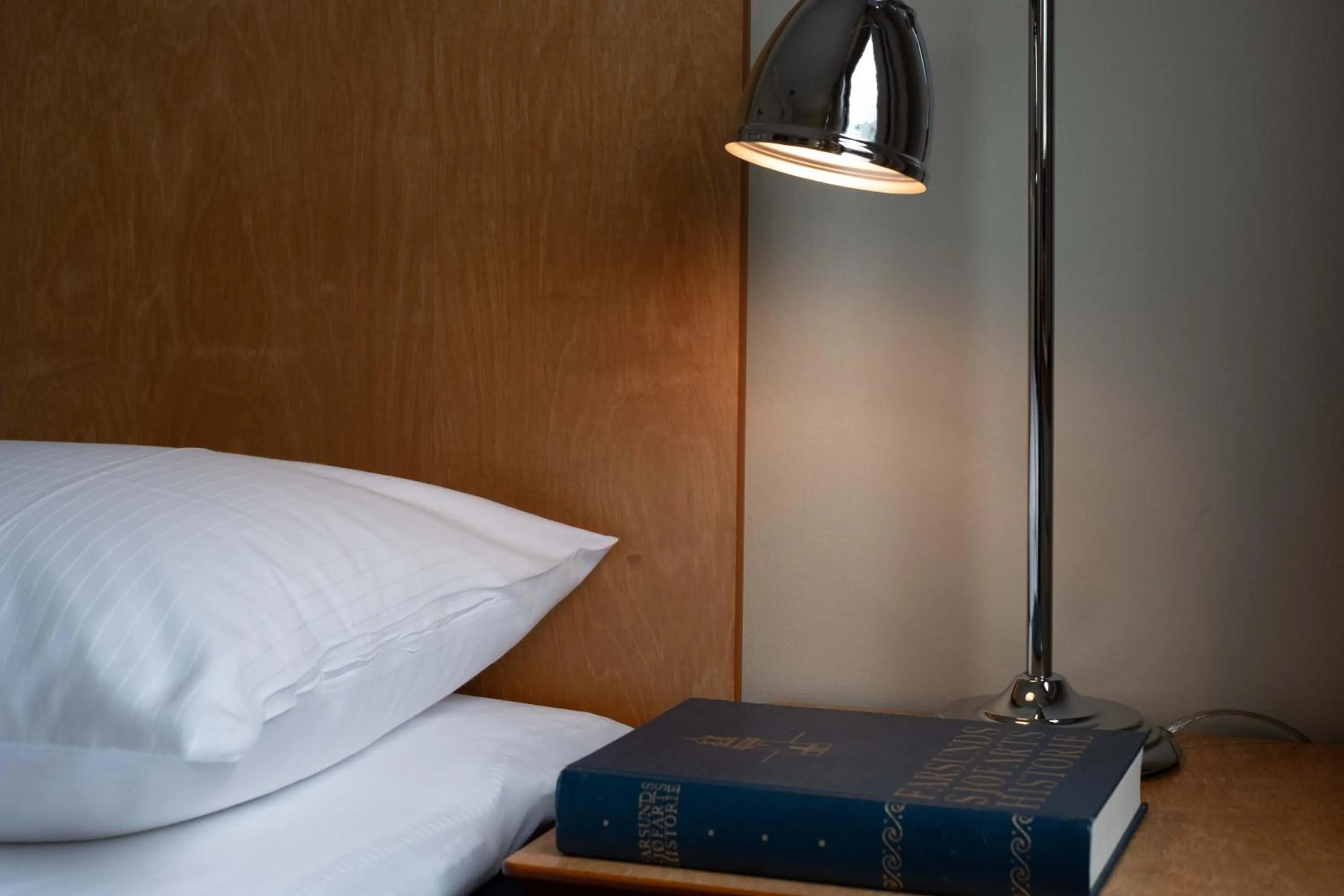 Decorative detail, Bed in Rederiet Hotel