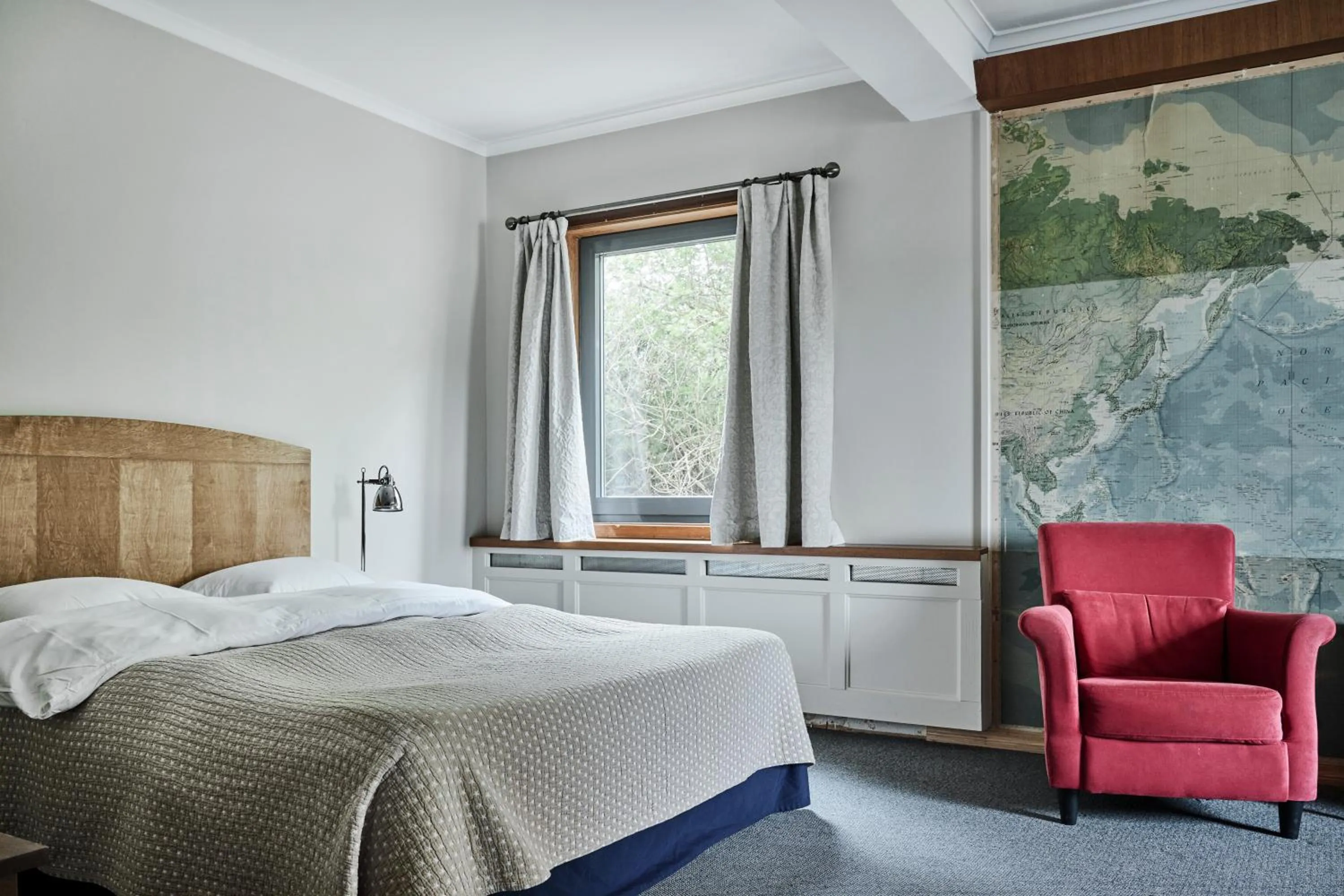 Bed in Rederiet Hotel