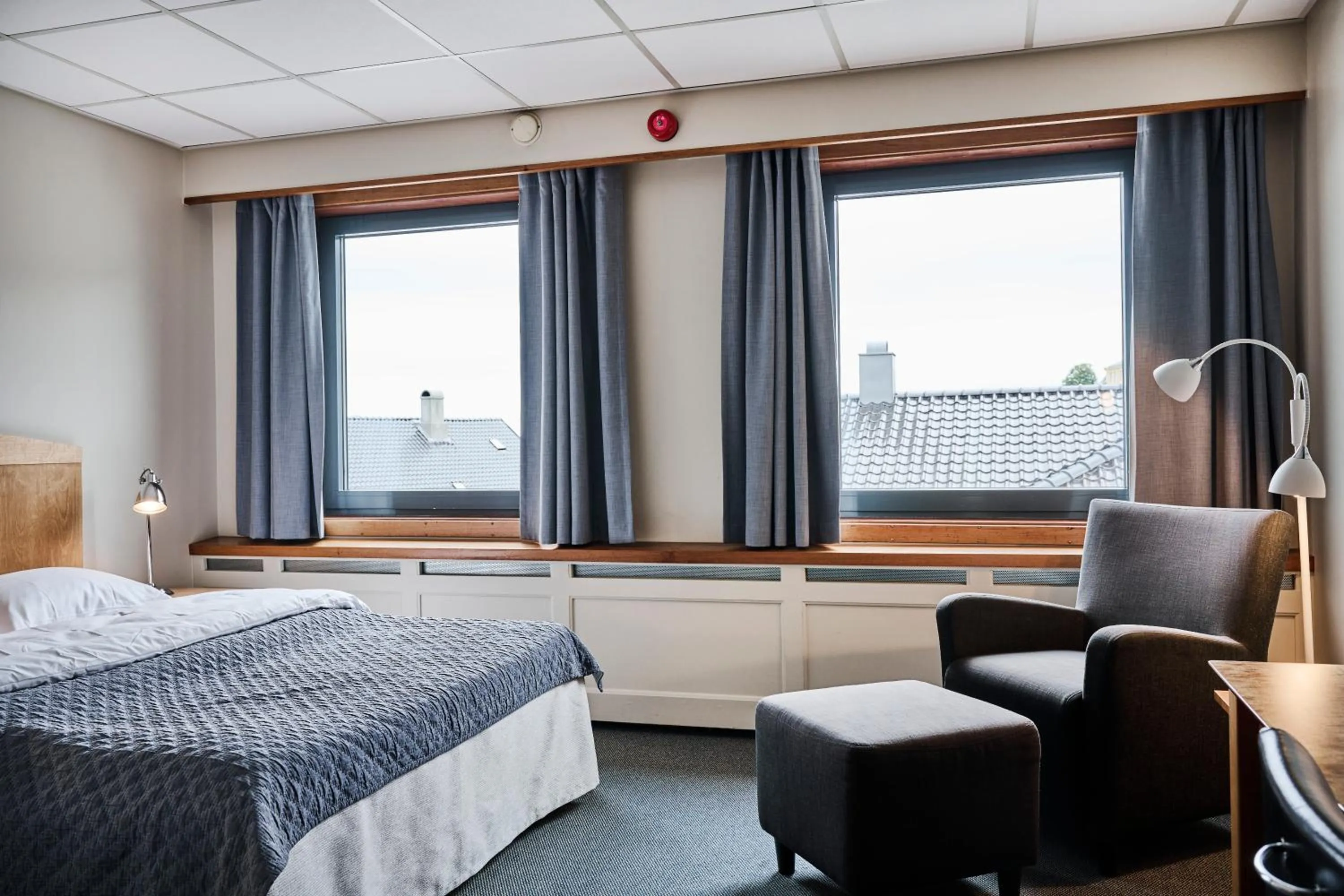 Bed in Rederiet Hotel