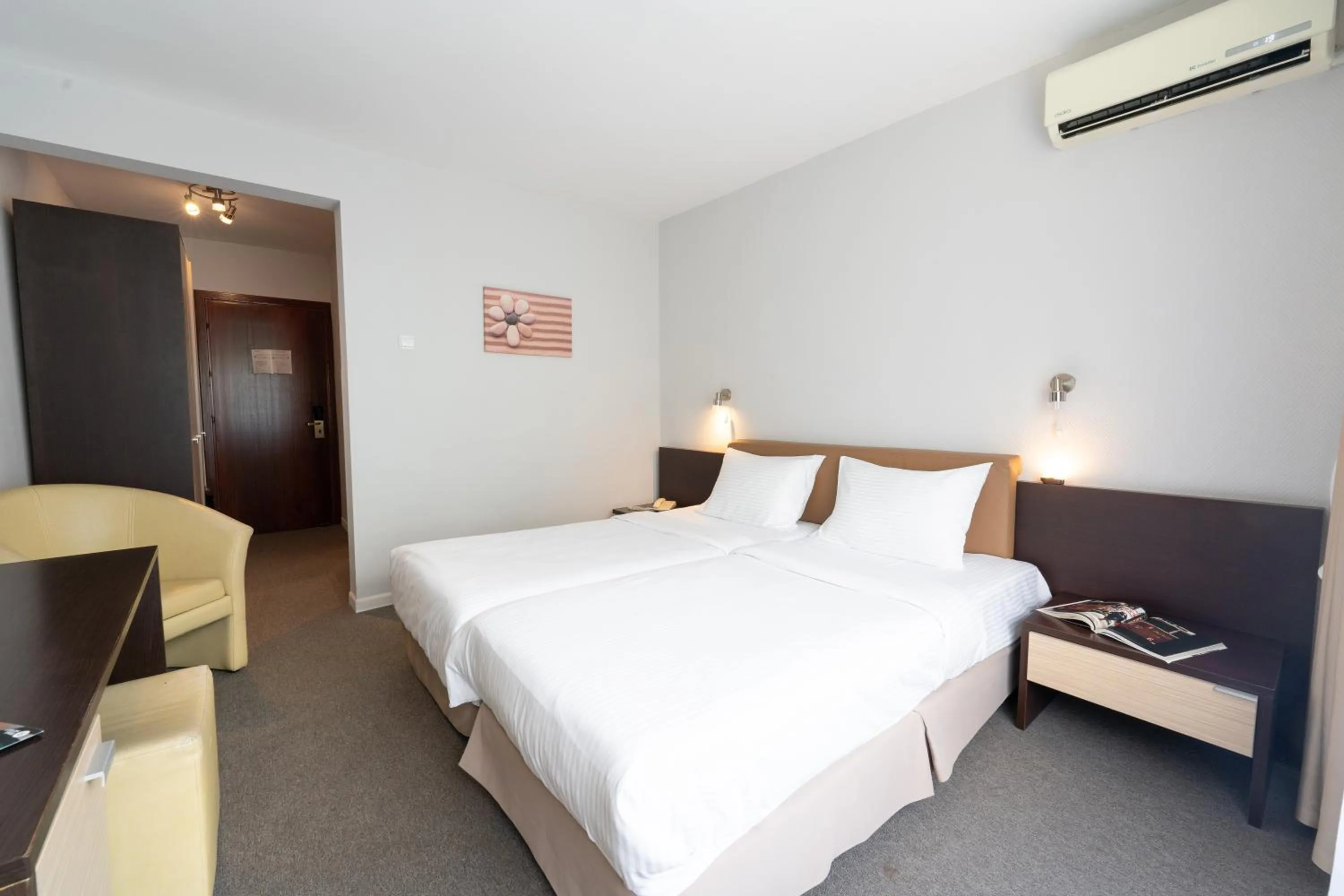 Bedroom, Bed in Hotel Sinaia