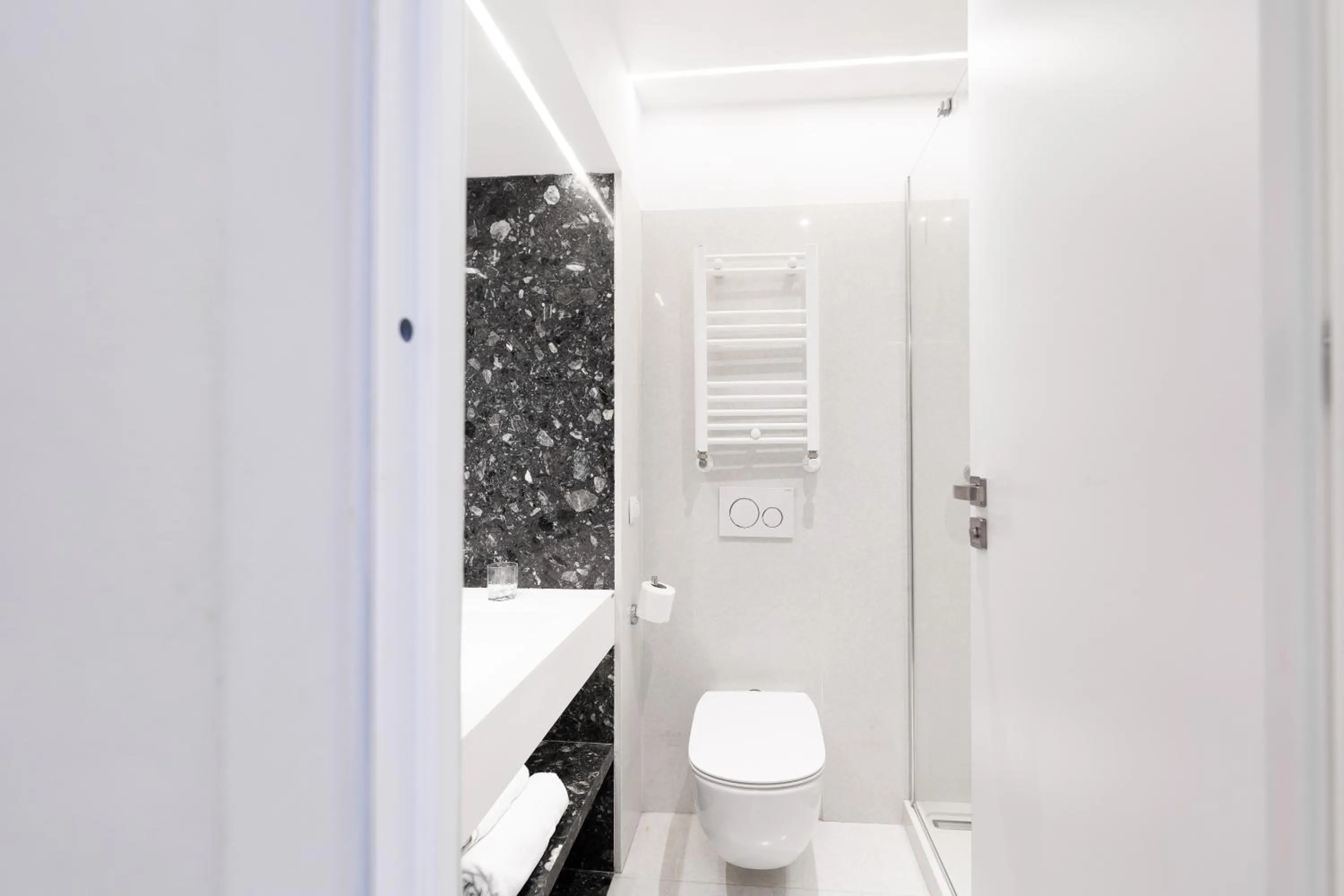 Shower in Hotel Sinaia