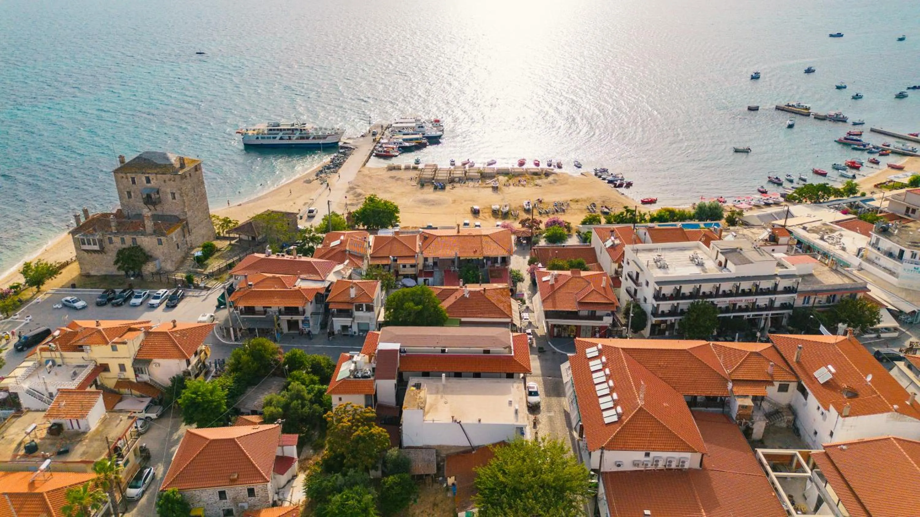 Property building in Athos Guest House Pansion