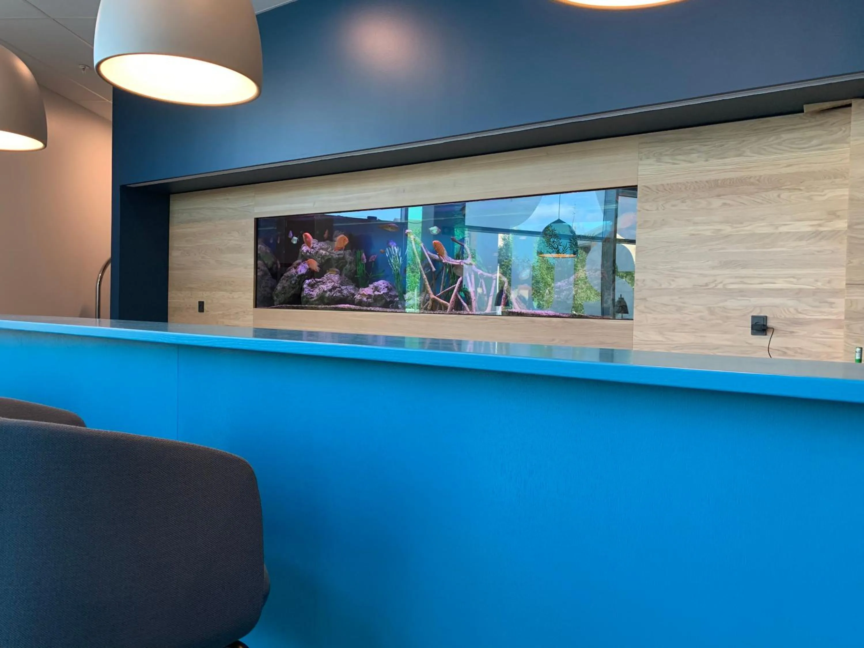 Lobby or reception in Hotel DGI-Huset Herning