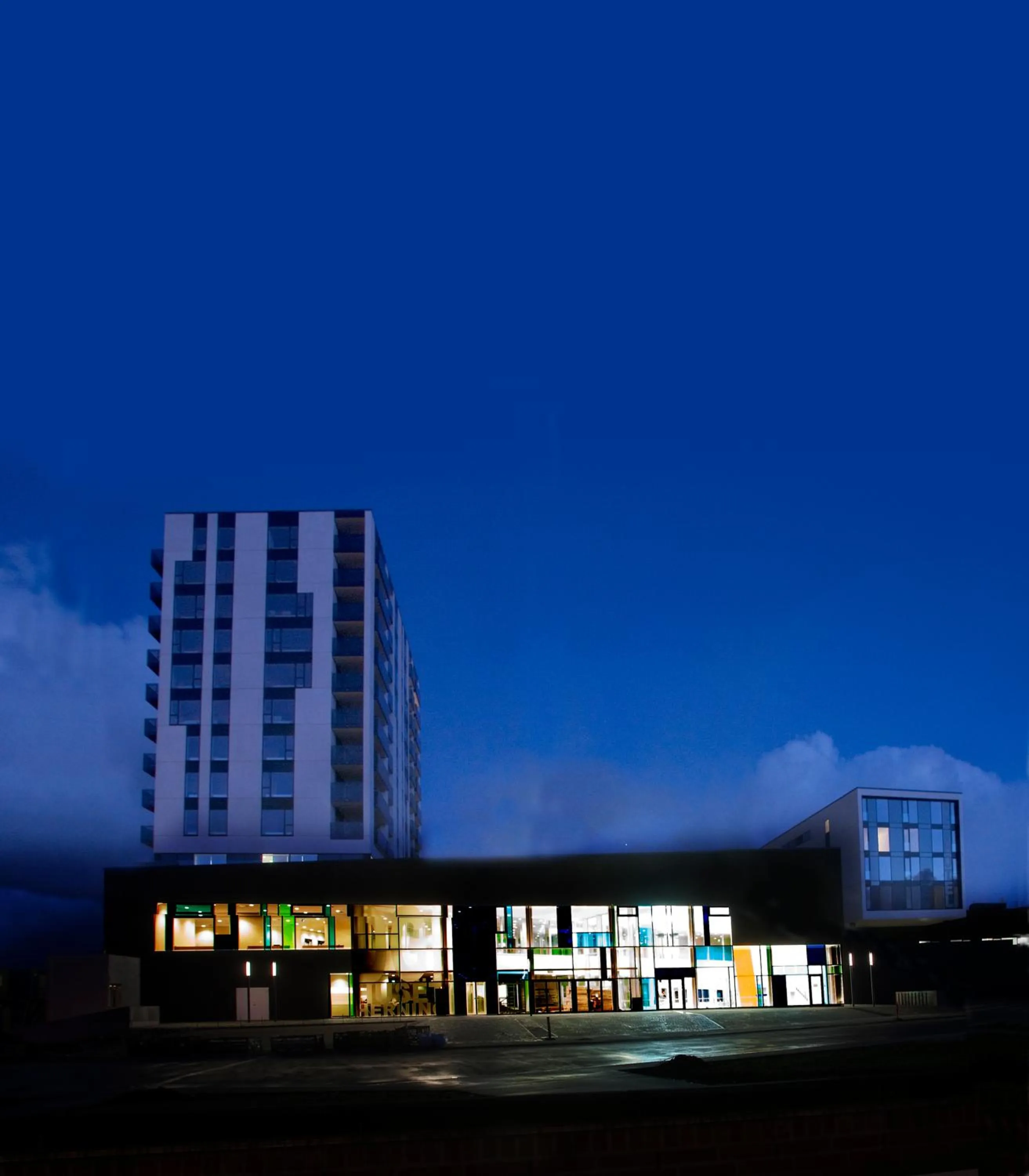 Facade/entrance in Hotel DGI-Huset Herning