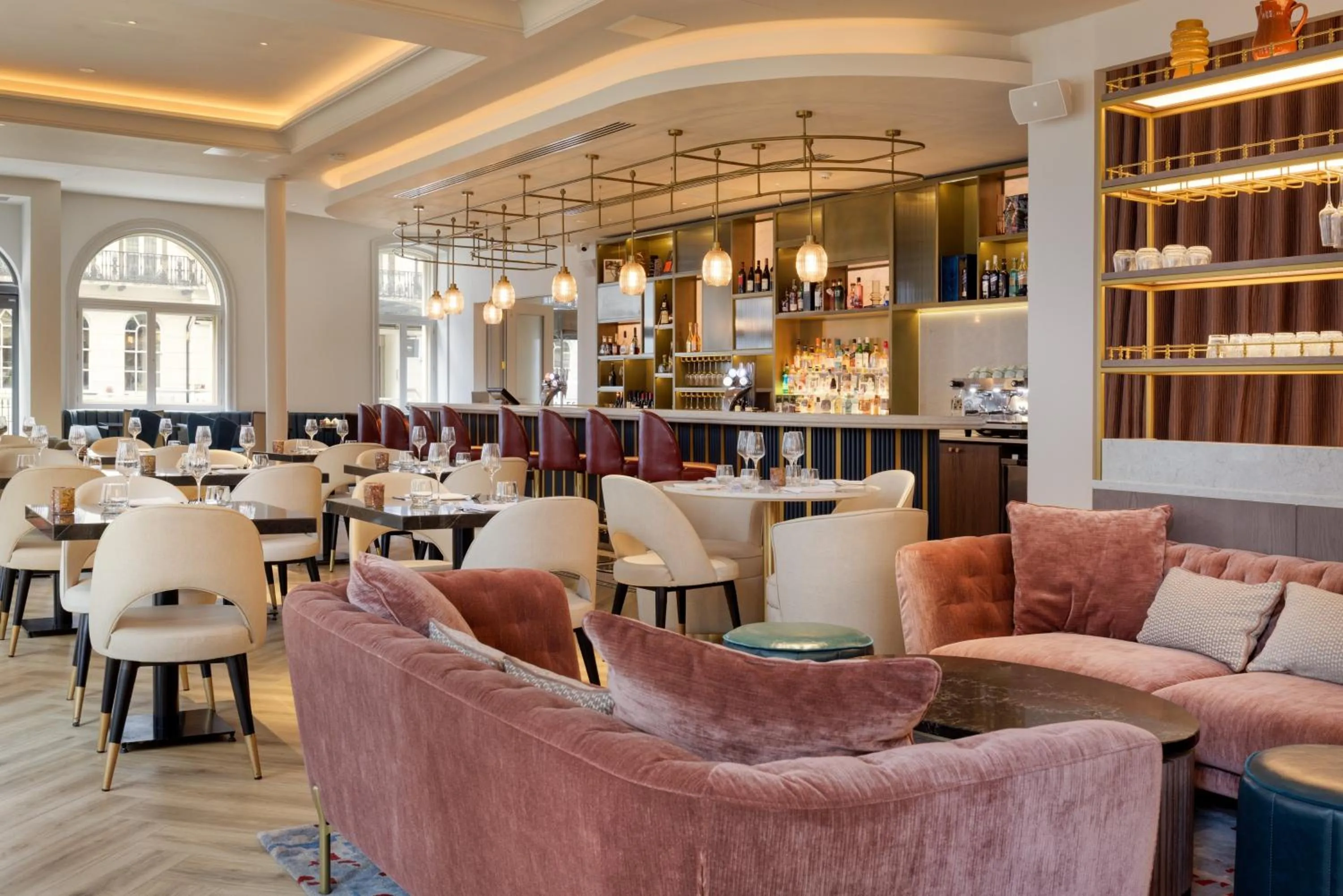 Restaurant/places to eat in The Memoir Club, formerly Ambassadors Bloomsbury