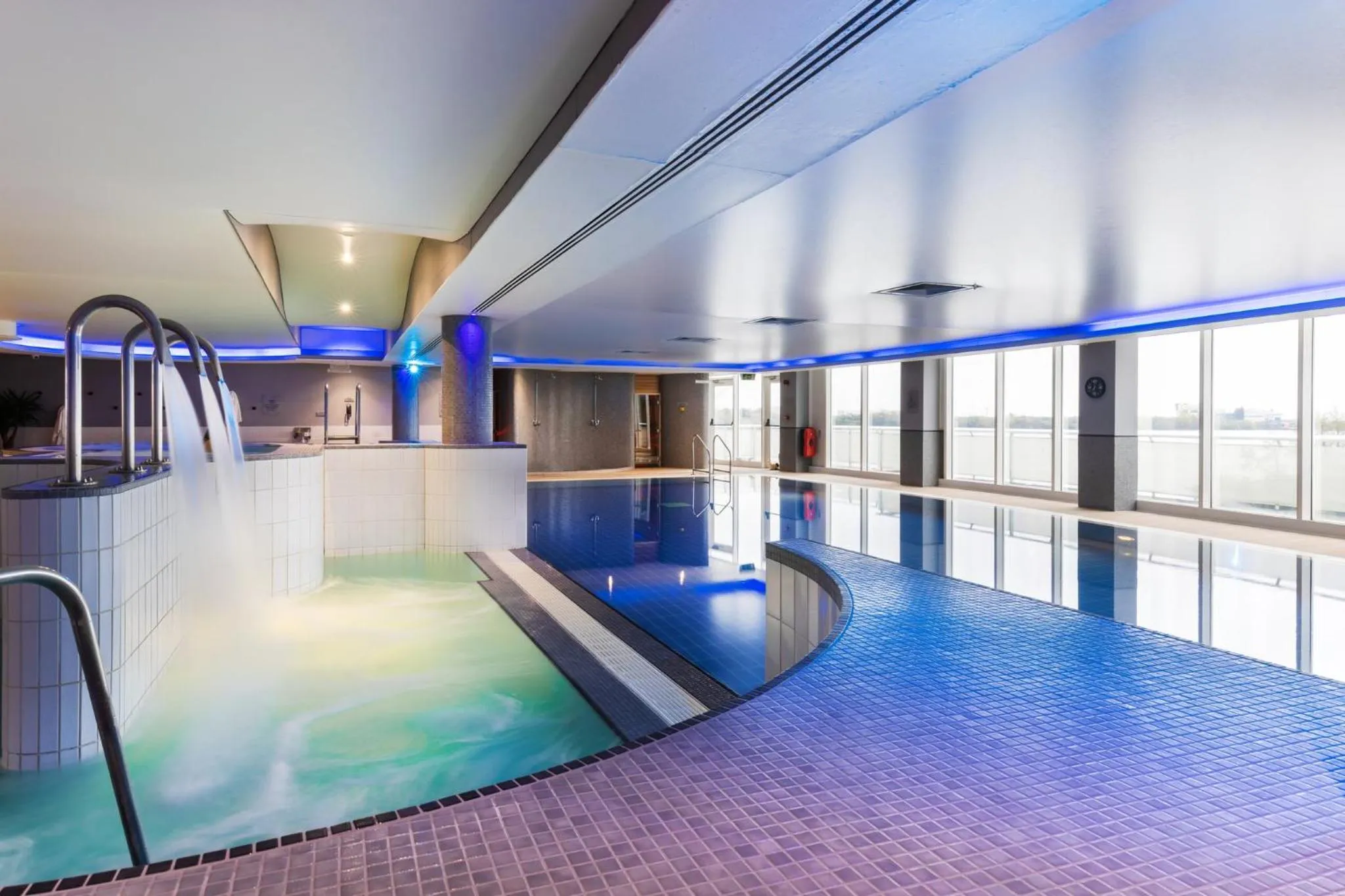 Swimming pool in voco St. David's Cardiff by IHG