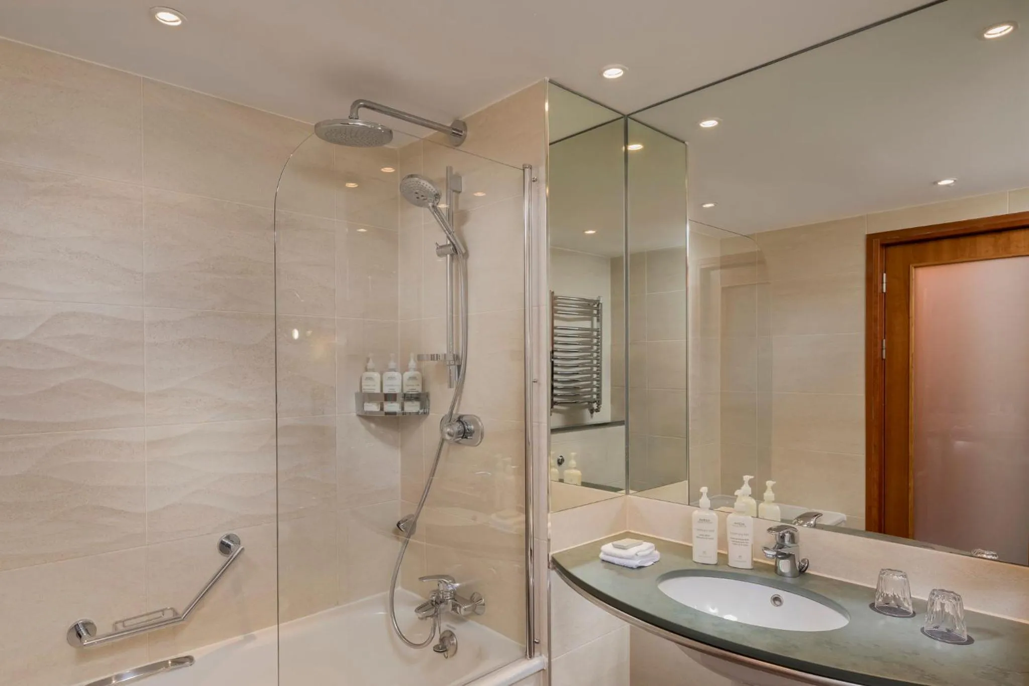 Bathroom in voco St. David's Cardiff by IHG