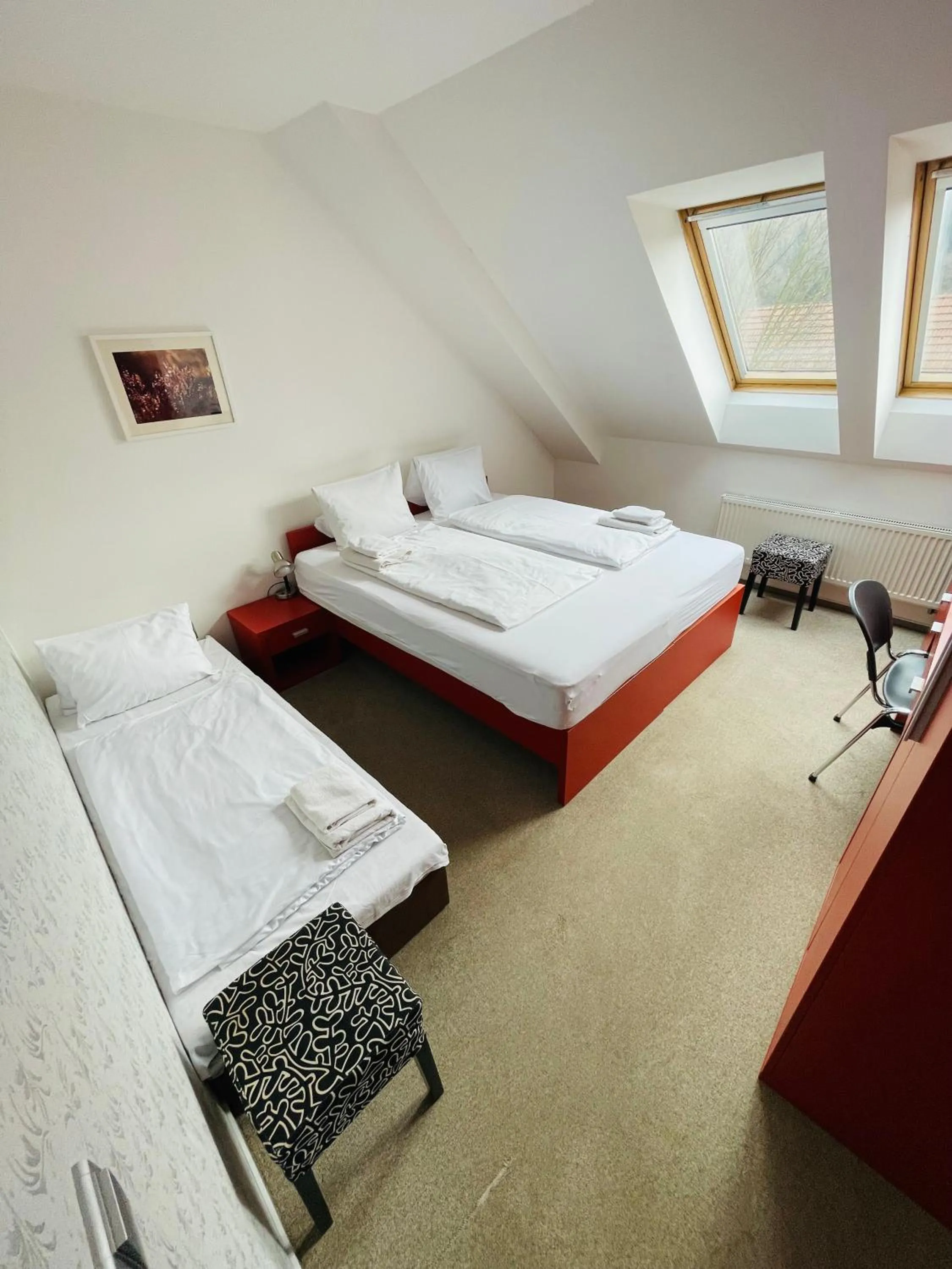 Bed in Hotel U Tří volů