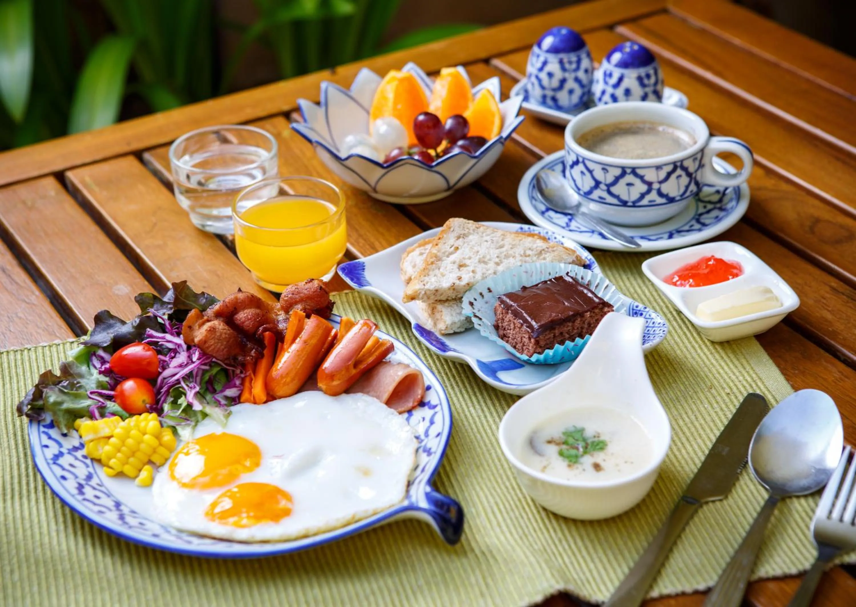 Breakfast in Baan Dinso