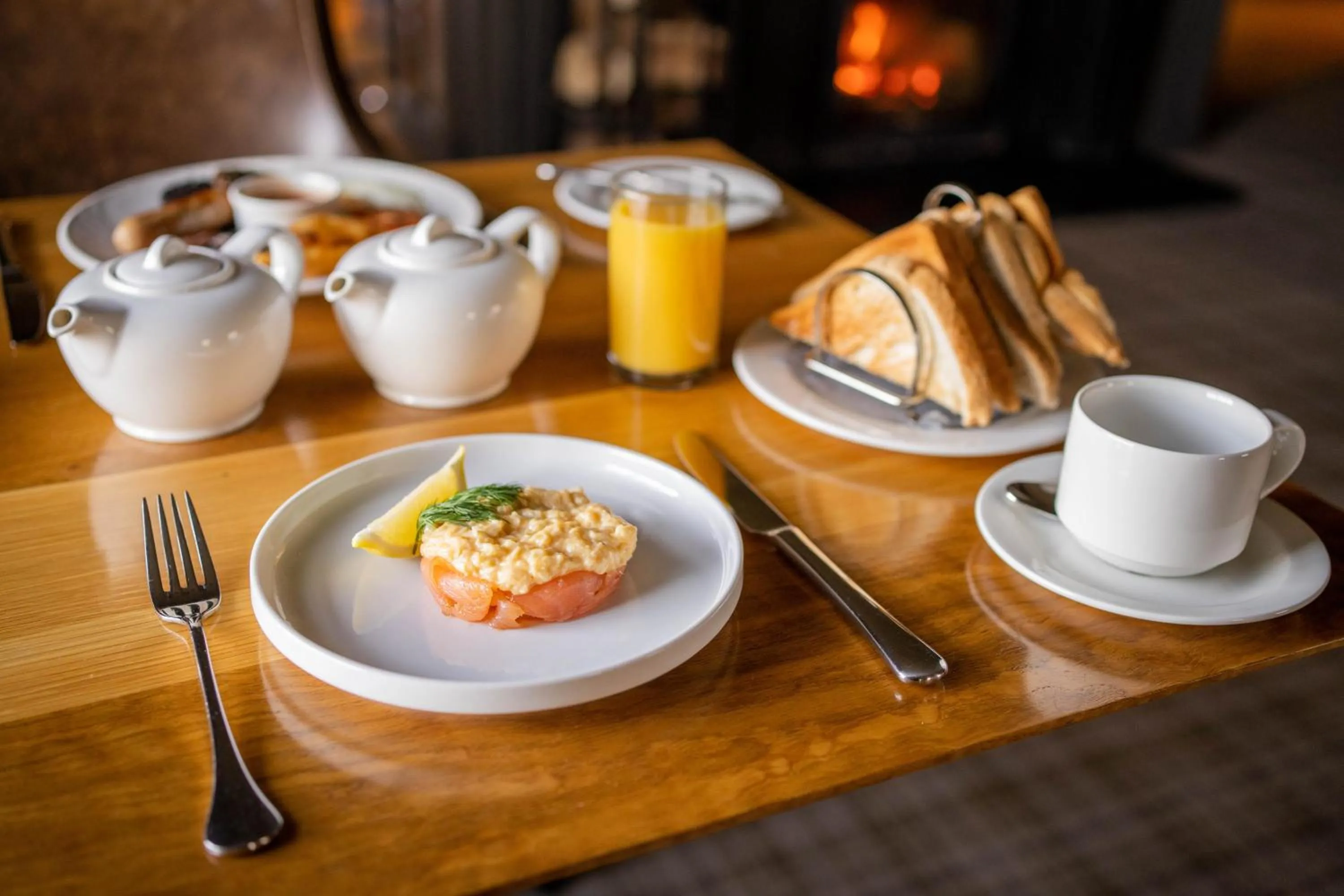 Breakfast in Maryculter House