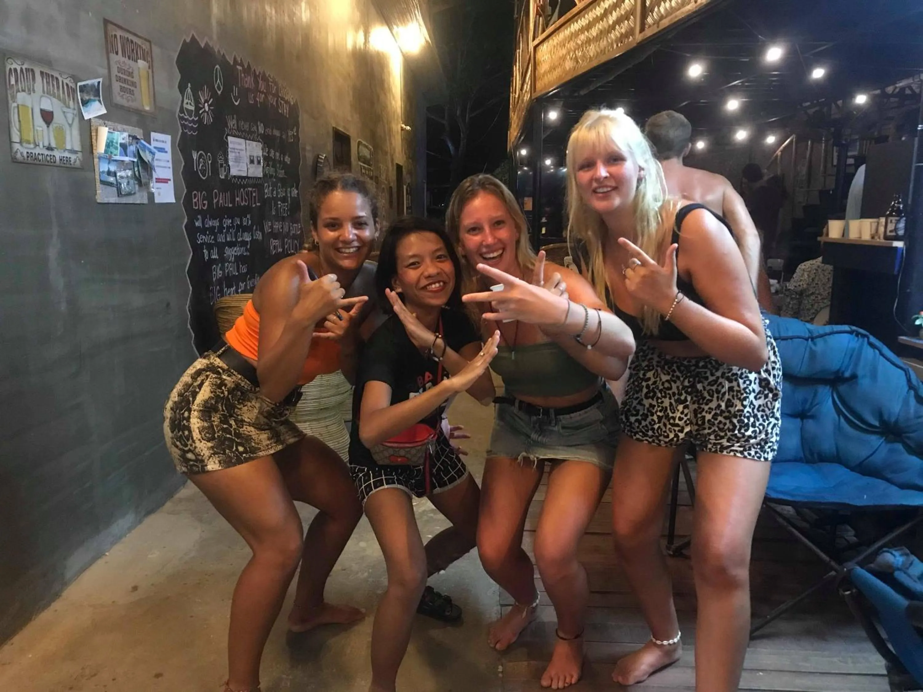 People in Big Paul Hostel