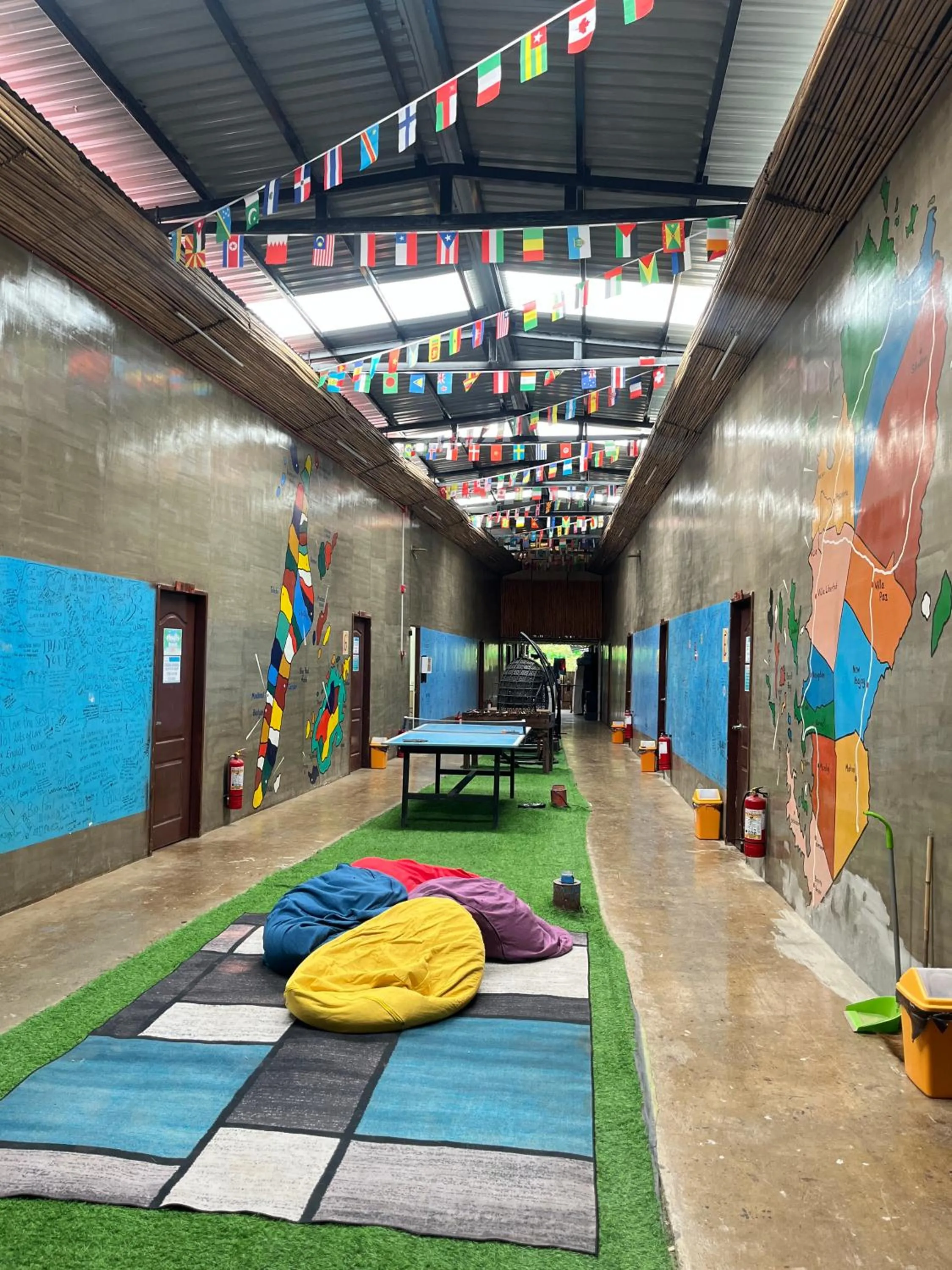 Property building in Big Paul Hostel