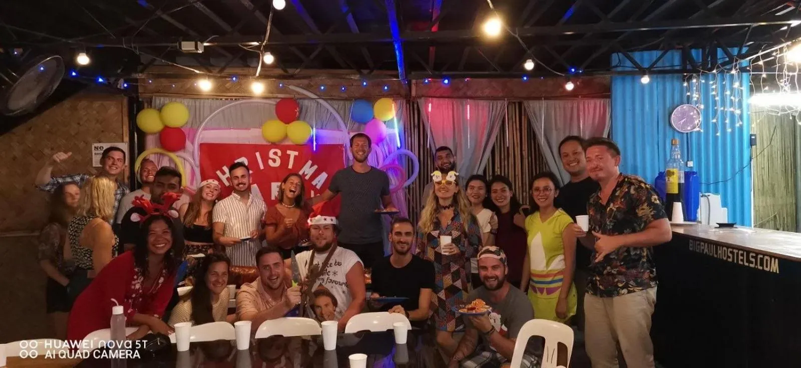 Guests in Big Paul Hostel