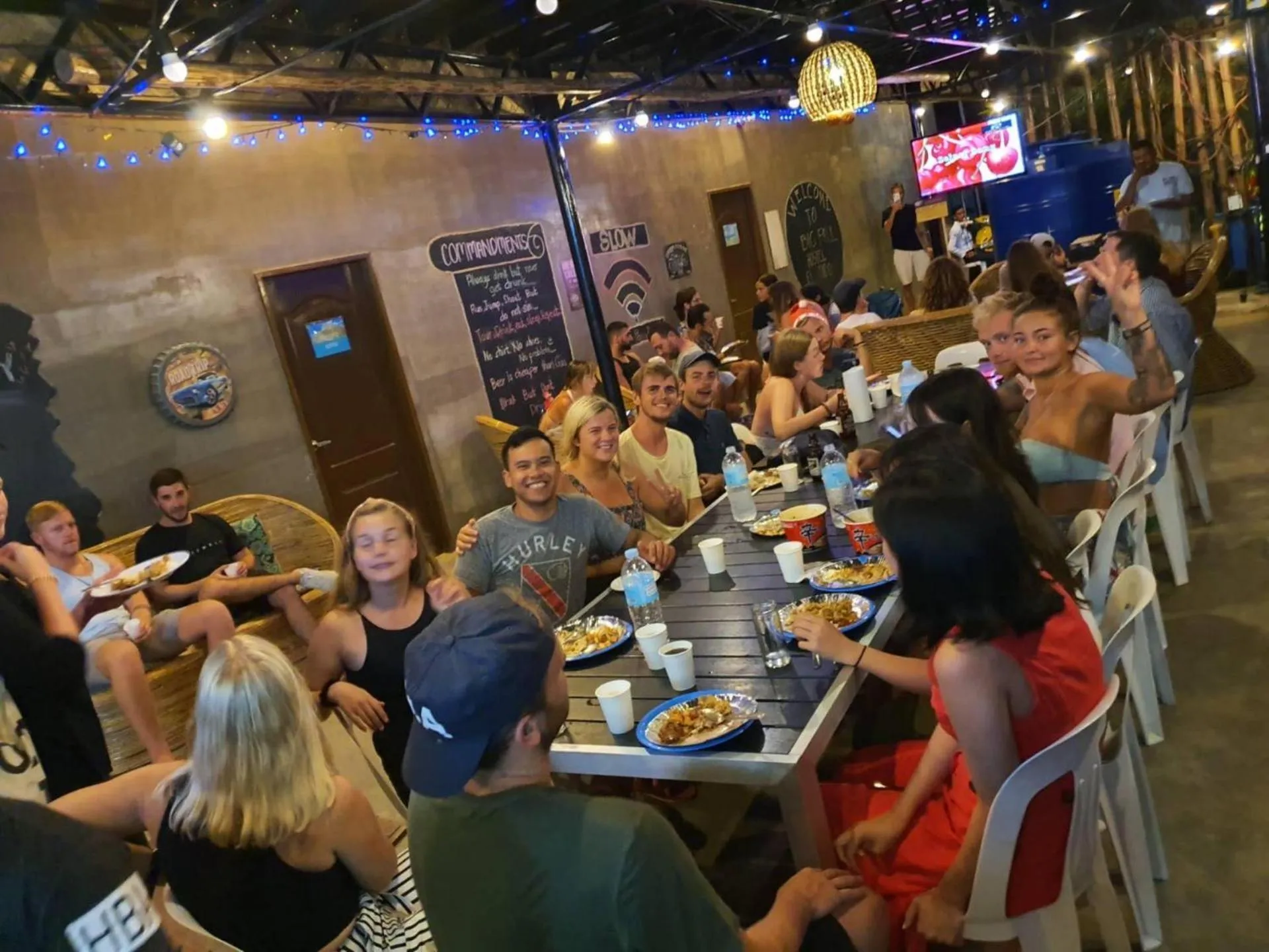 People in Big Paul Hostel