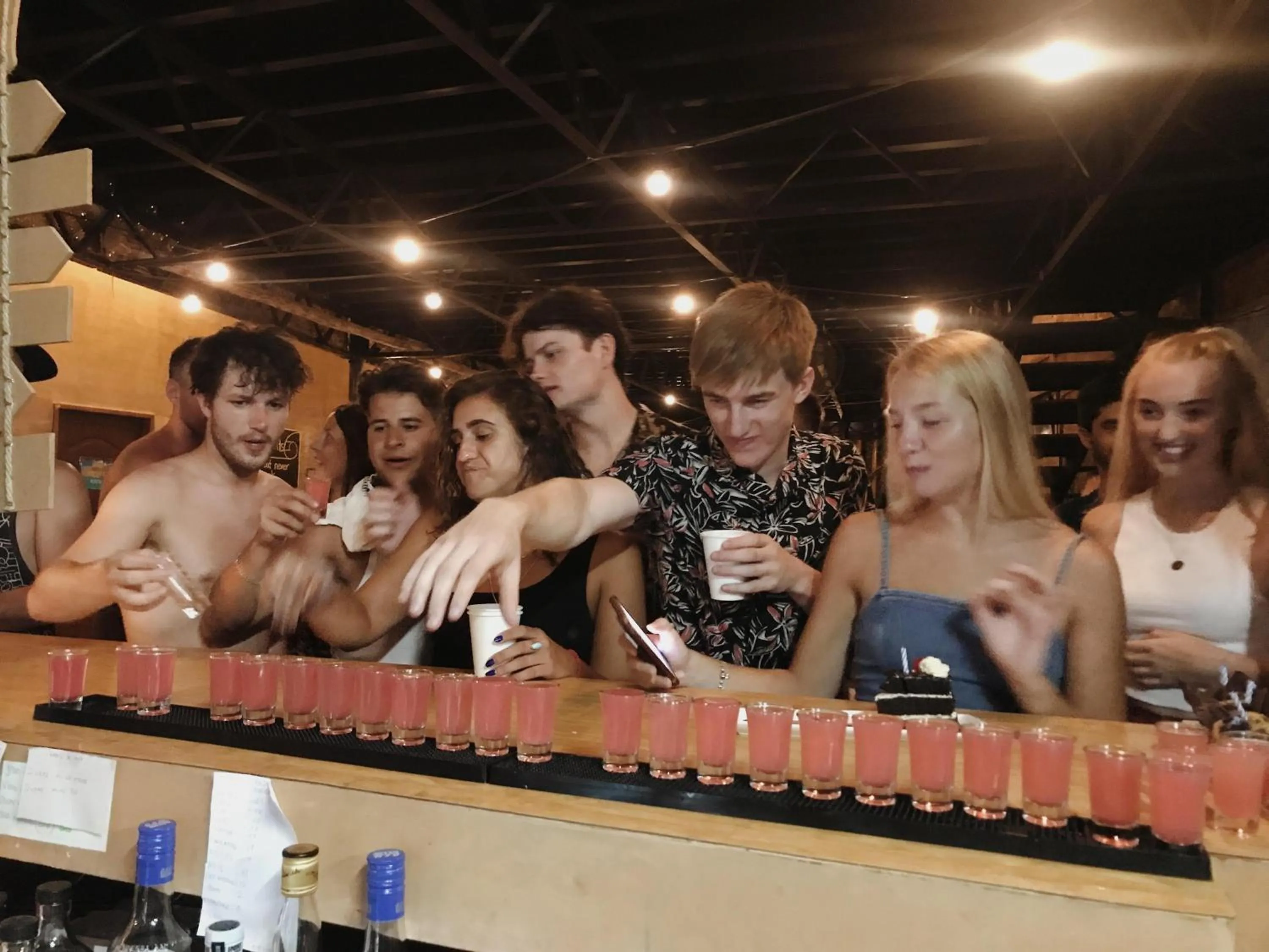 Evening entertainment in Big Paul Hostel