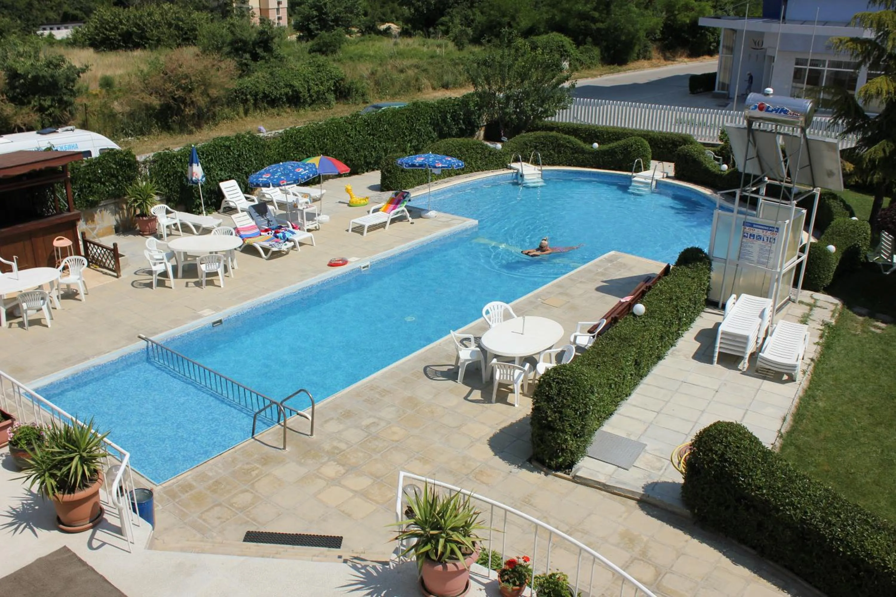 Swimming pool in Villa Aurora