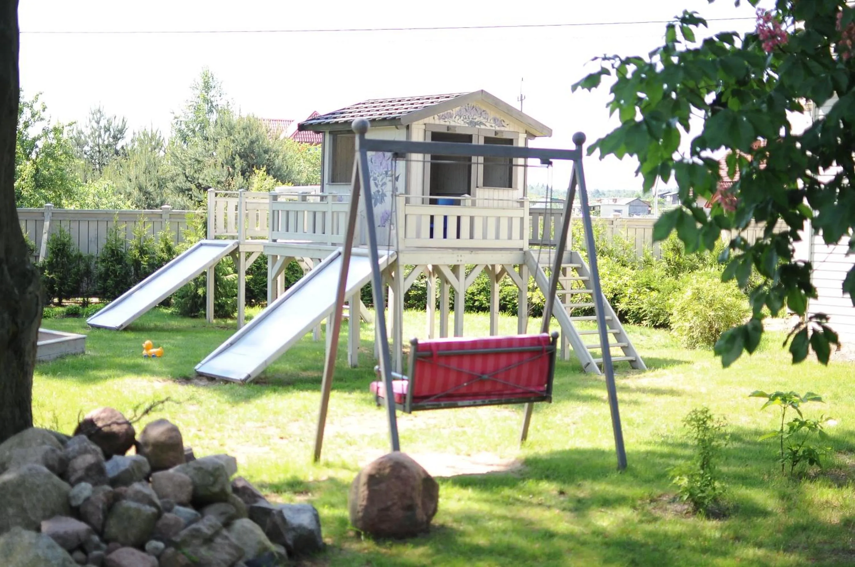 Children play ground in Villa Park Wisełka Spa & Wellness