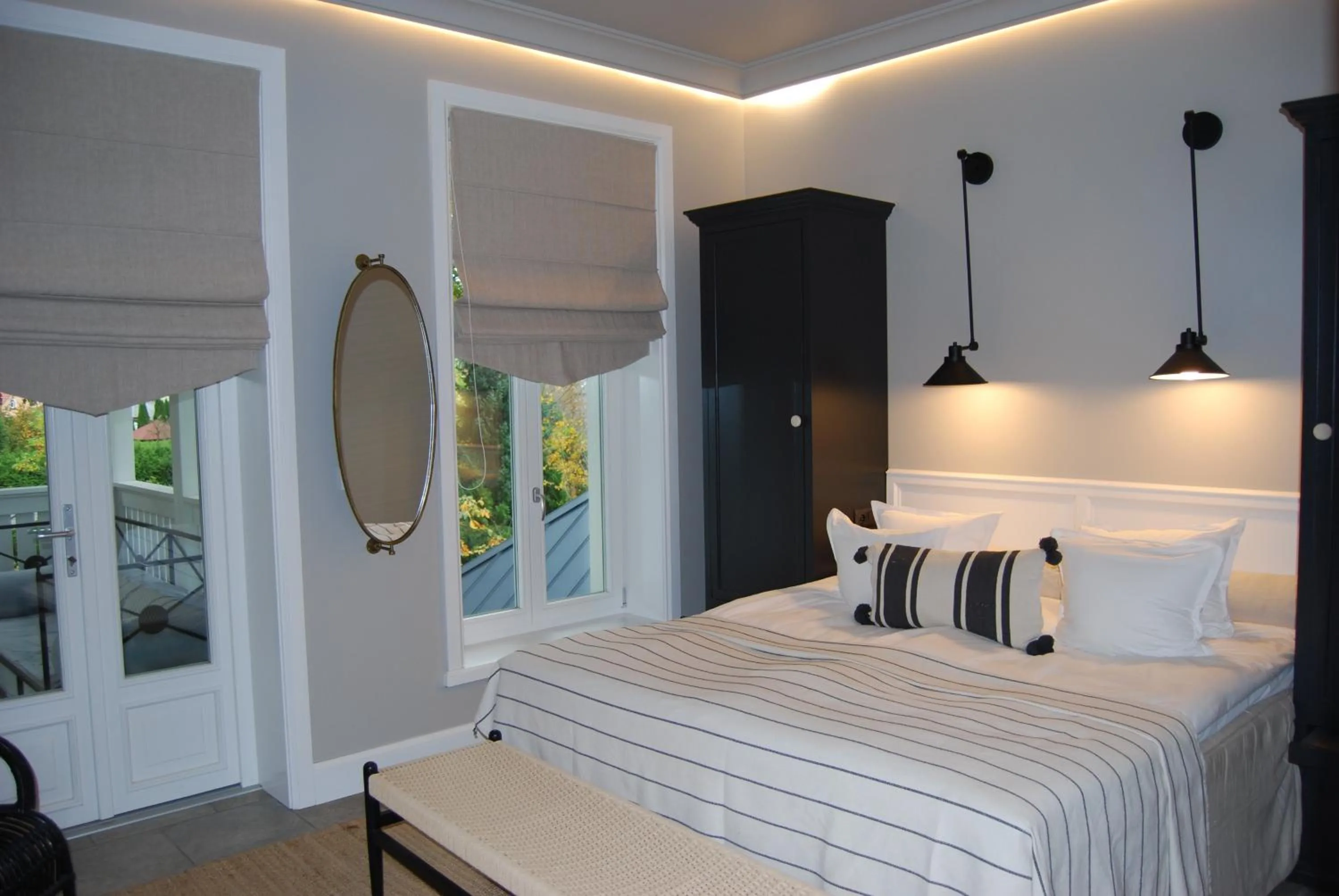 Bed in Villa Park Wisełka Spa & Wellness