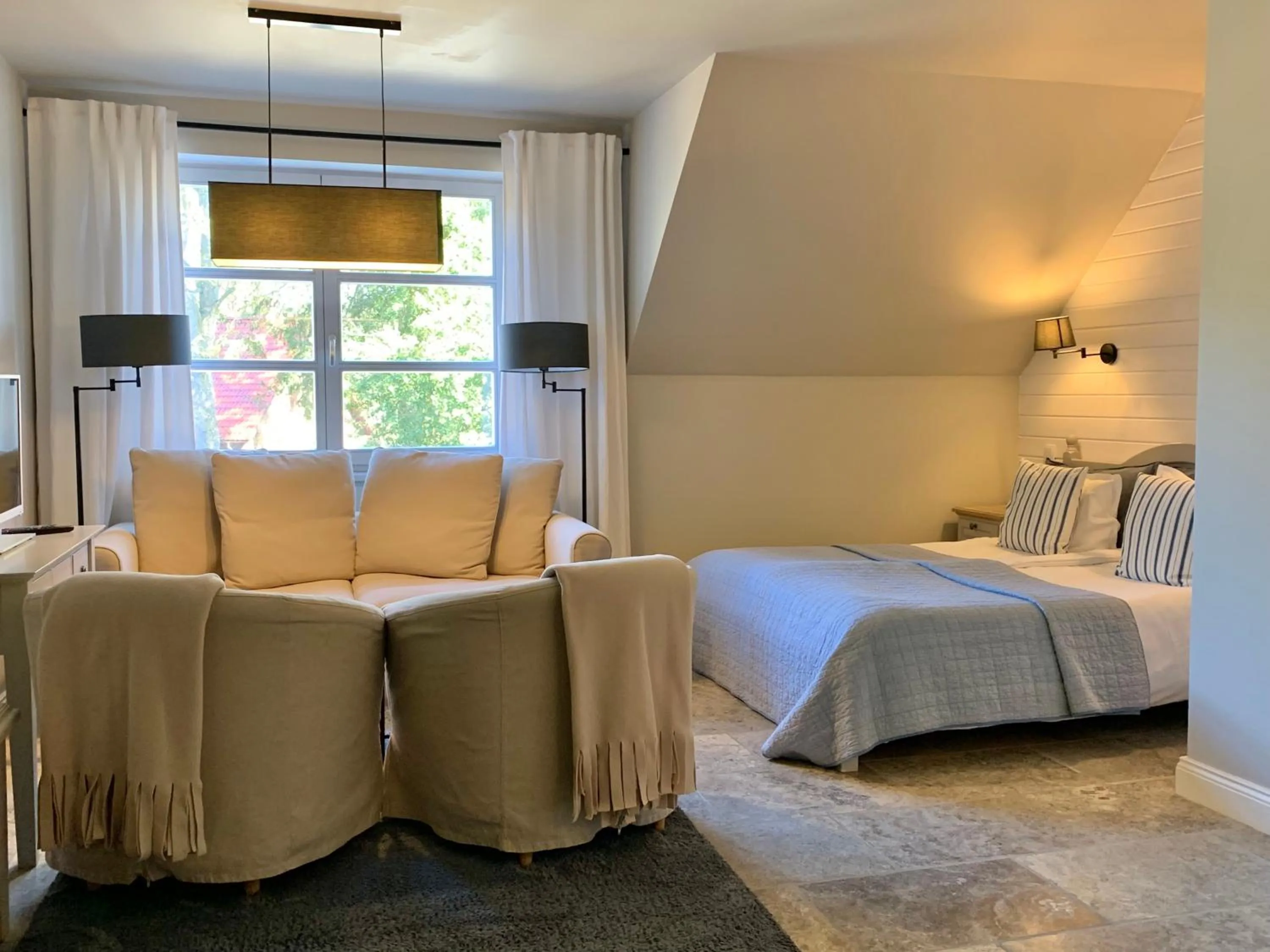 Bed in Villa Park Wisełka Spa & Wellness