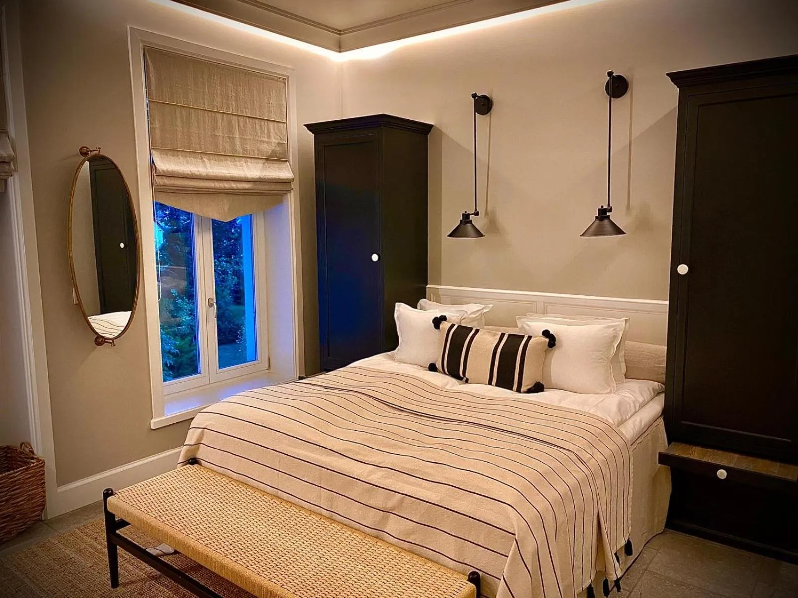 Bed in Villa Park Wisełka Spa & Wellness